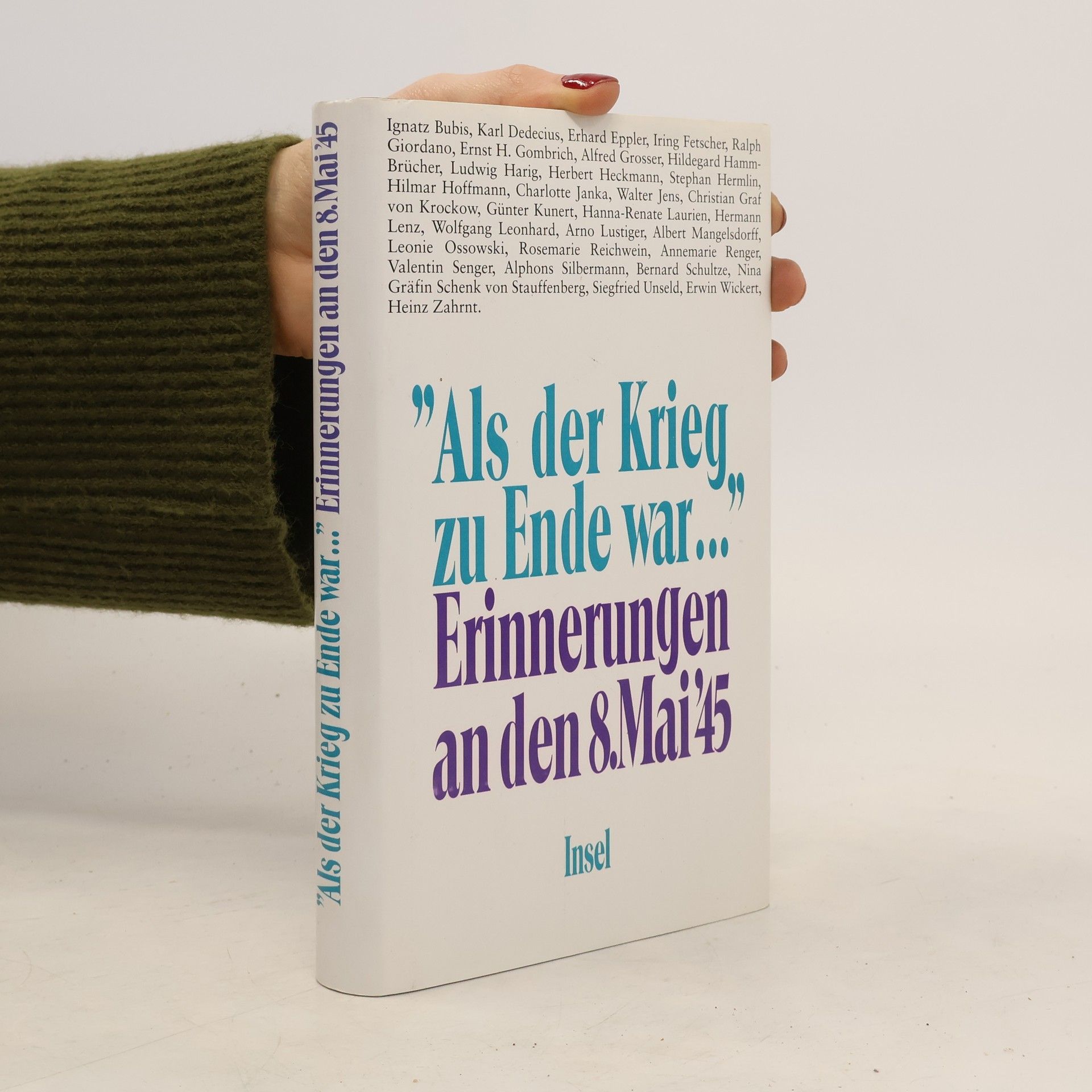 Hans Sarkowicz "Als der Krieg zu Ende war"