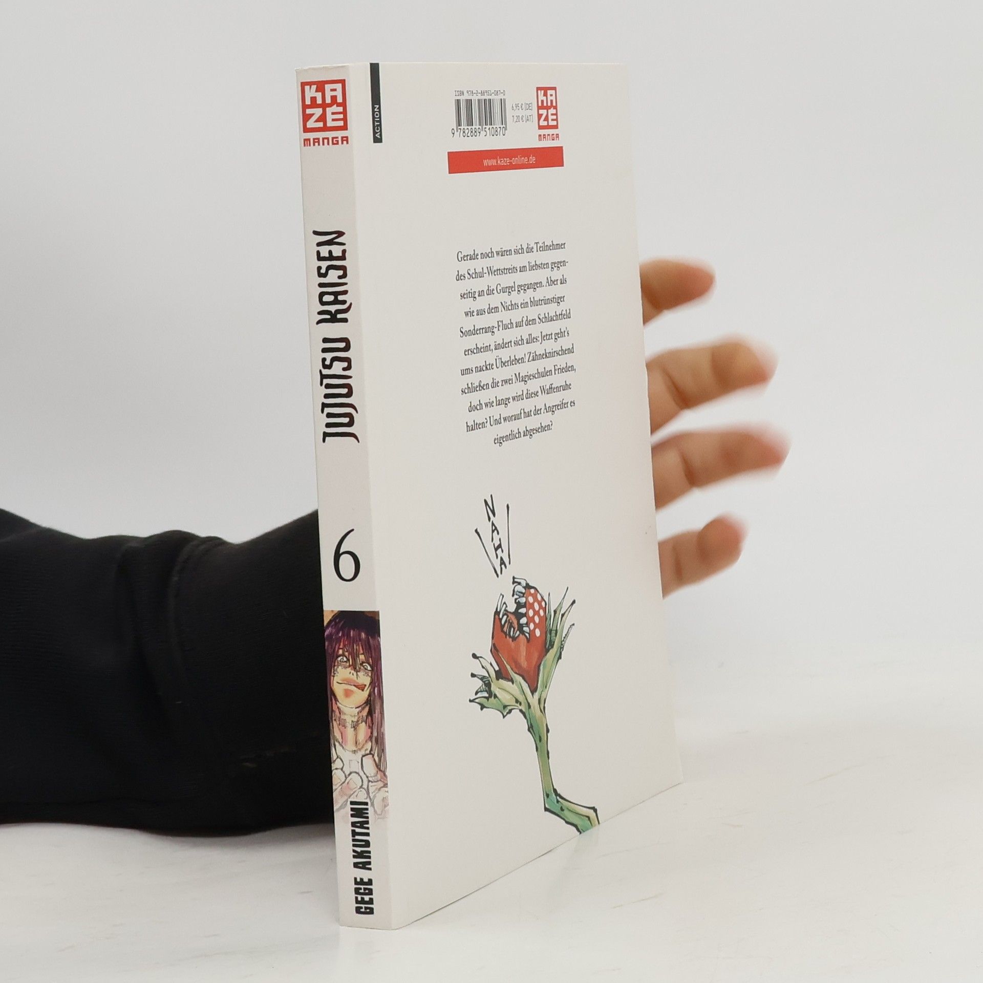 Gege Akutami Jujutsu Kaisen Vol. 6