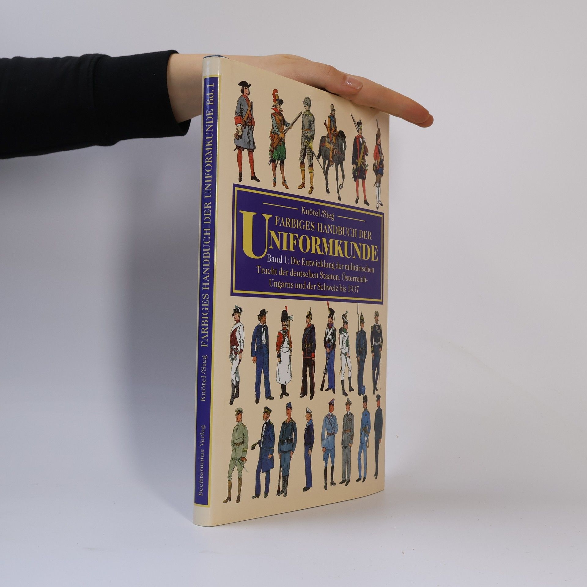 Richard Knötel Farbiges Handbuch der Uniformkunde