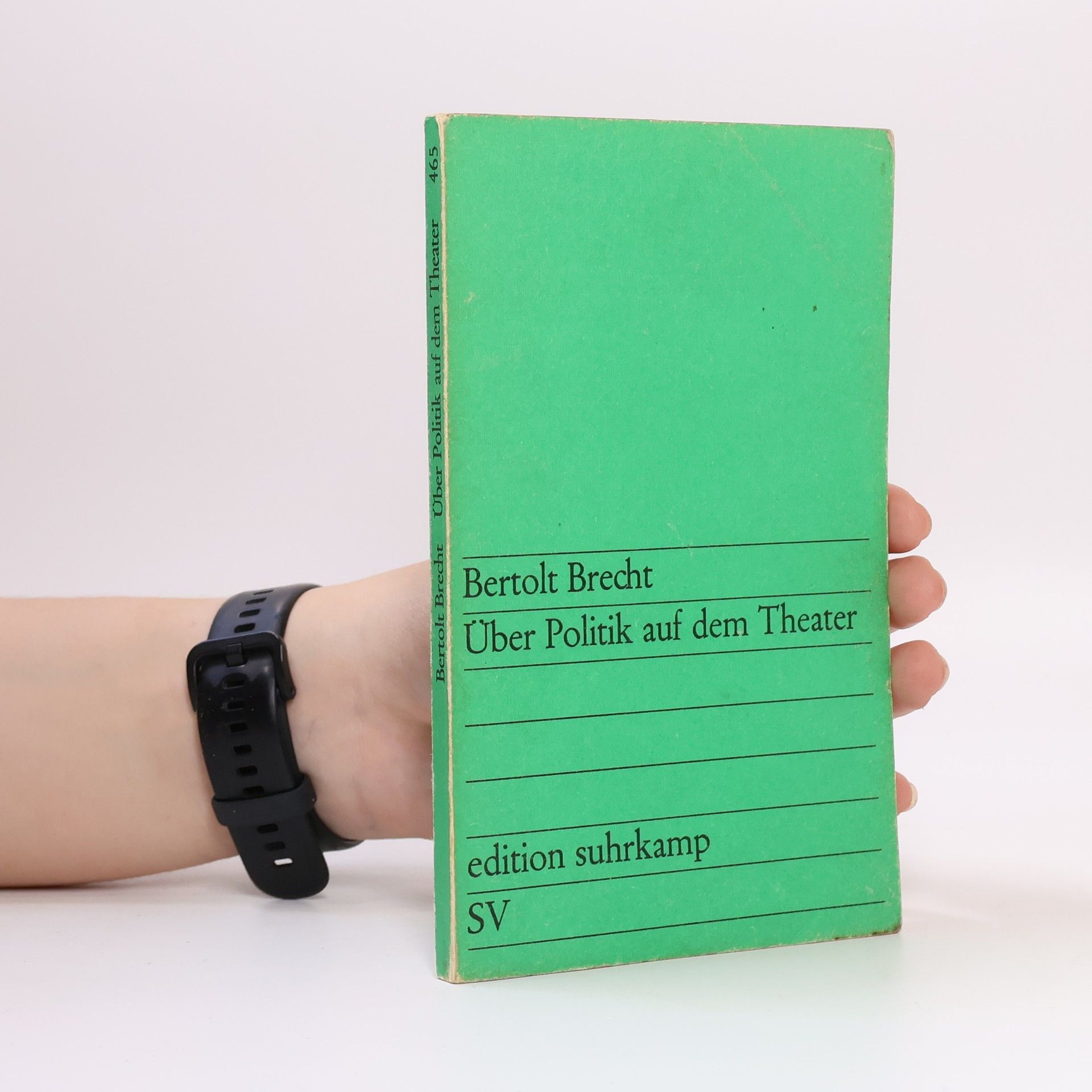 Bertolt Brecht Über Politik auf dem Theater