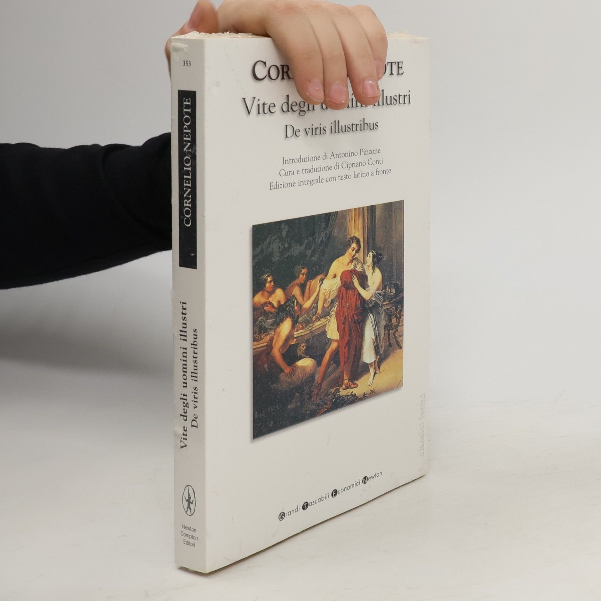 Cornelio Nepote Vite degli uomini illustri-De viris illustribus. Testo latino a fronte. Ediz. integrale