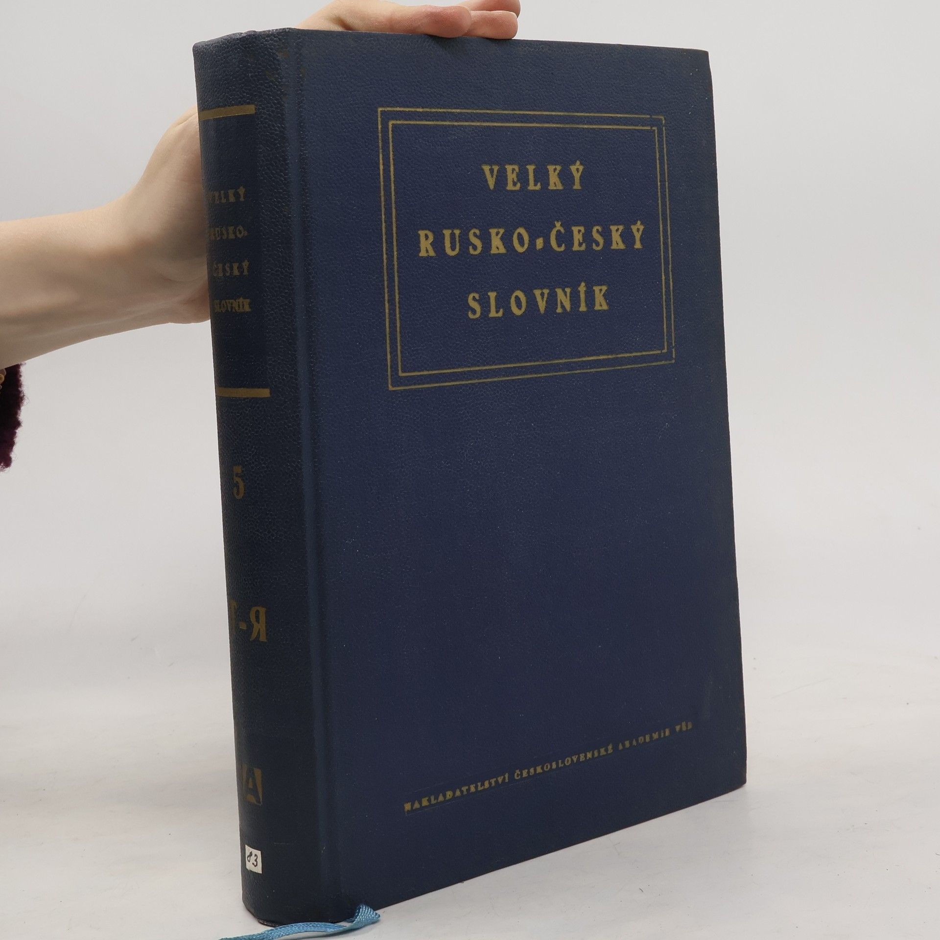 Autorenkollektiv Velký rusko-český slovník 5. T - Я