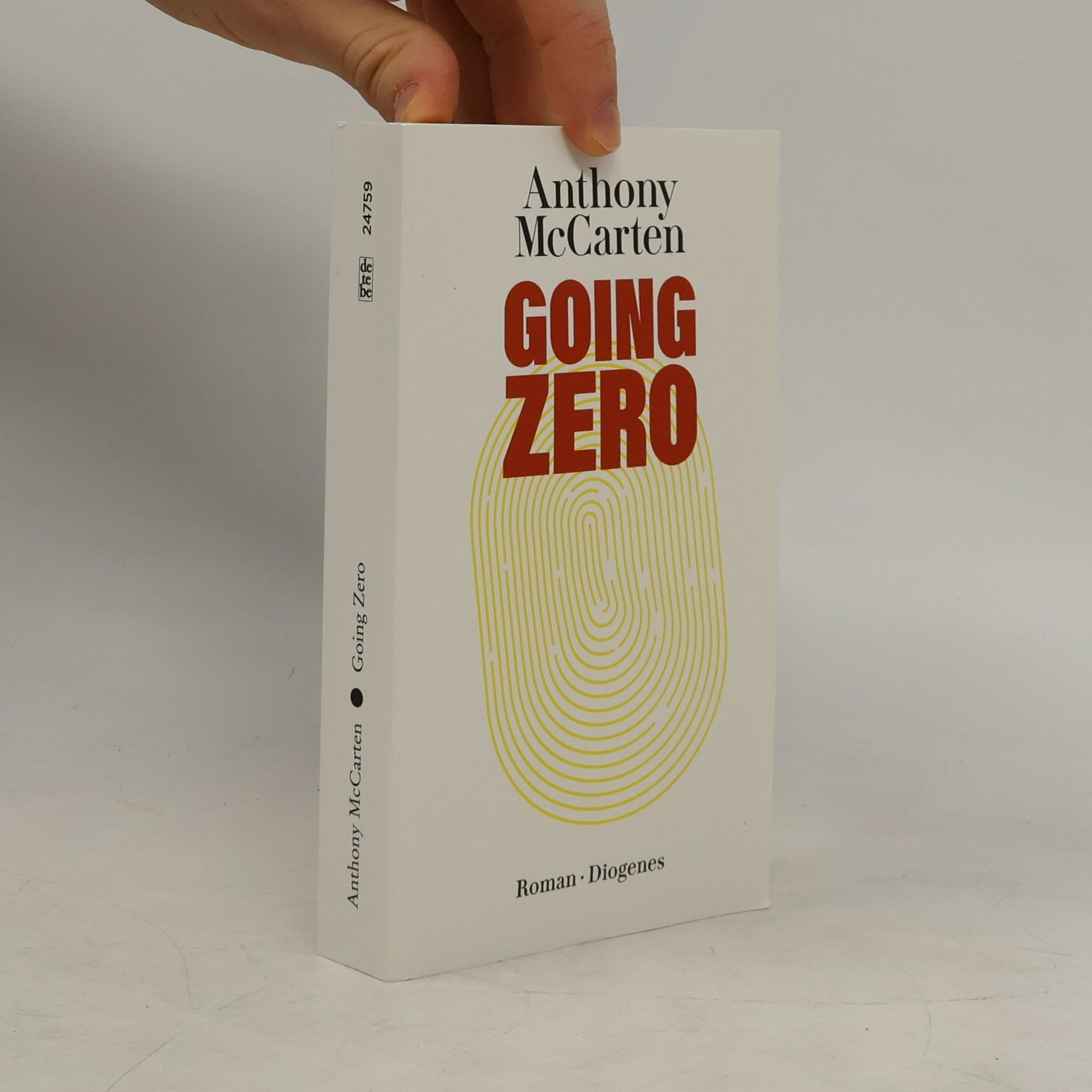 Anthony McCarten Going Zero