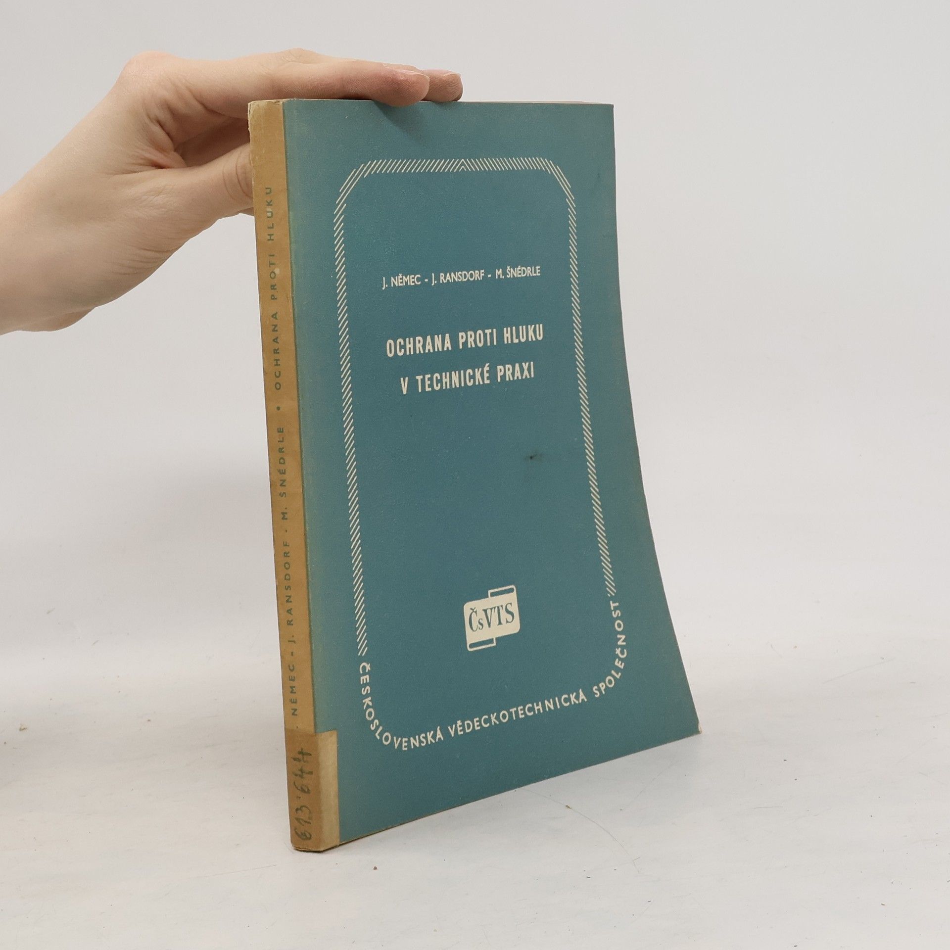 Jaroslav Němec Ochrana proti hluku v technické praxi