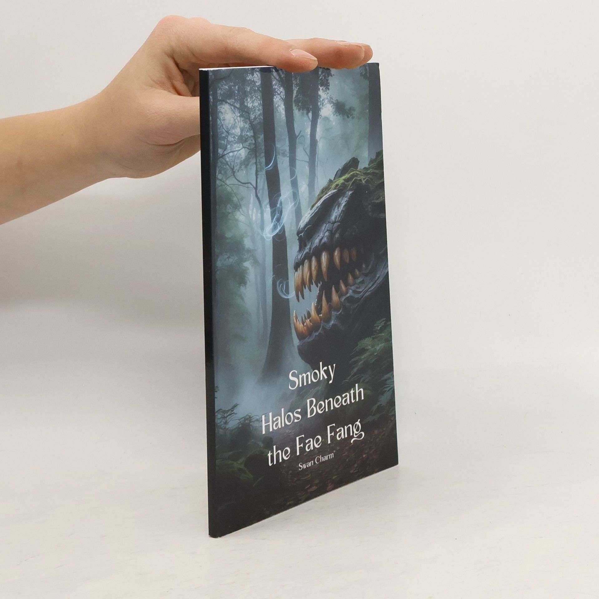 Swan Charm Smoky Halos Beneath the Fae Fang