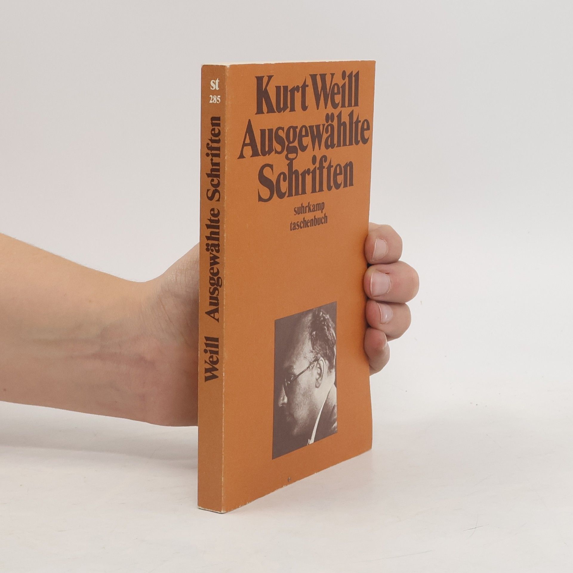 Kurt Weill Ausgewählte Schriften