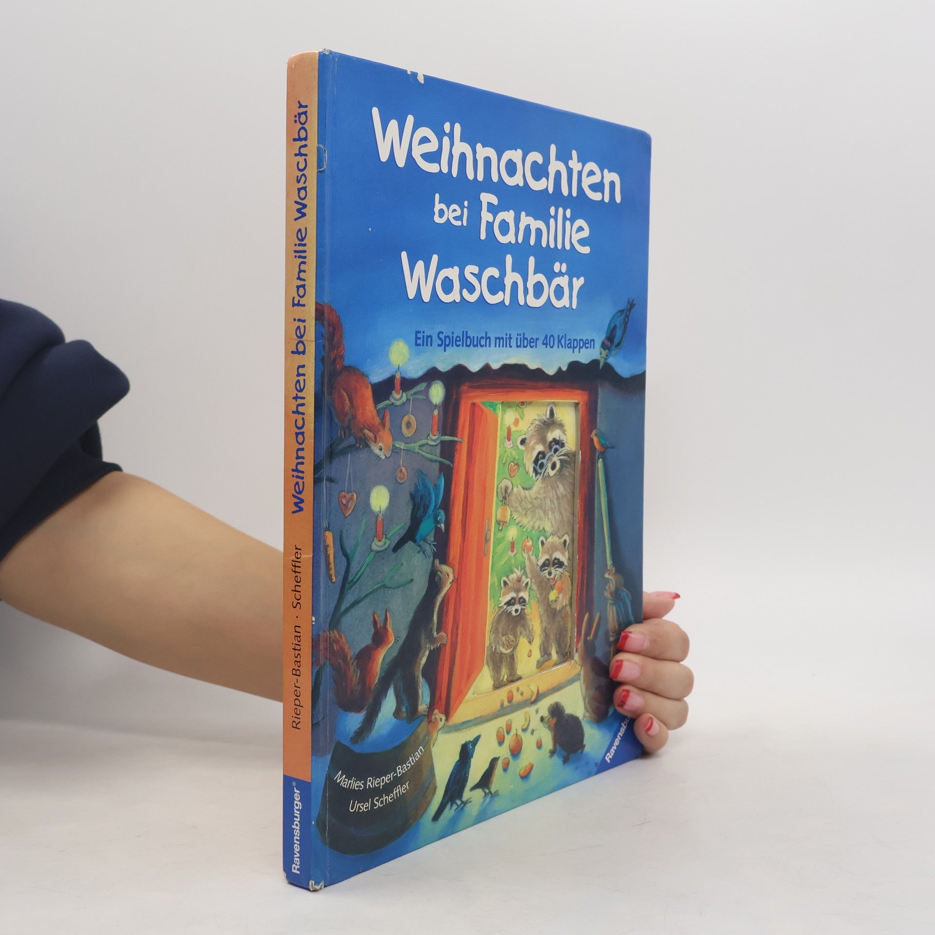 Ursel Scheffler Weihnachten bei Familie Waschbär