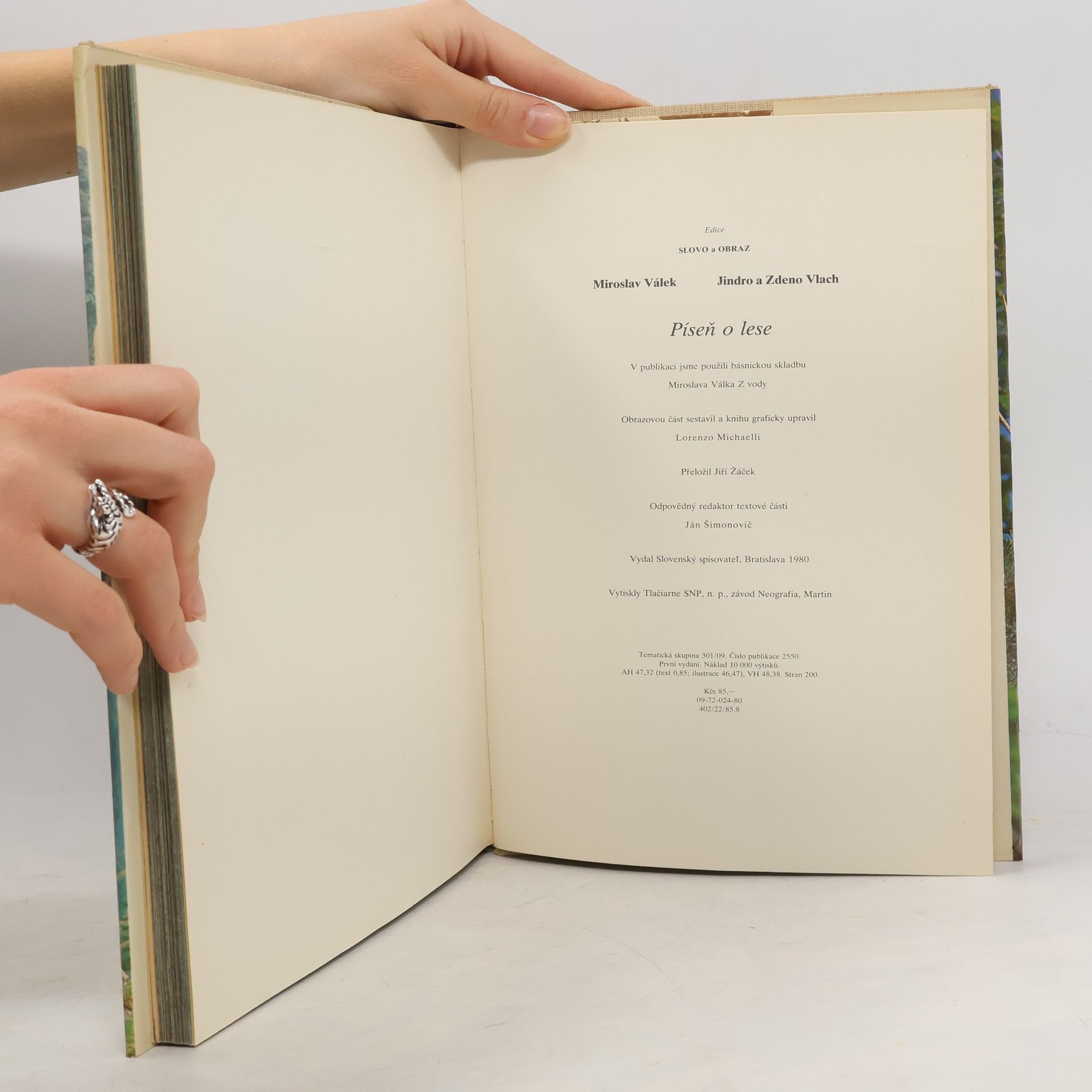 Miroslav Válek Píseň o lese