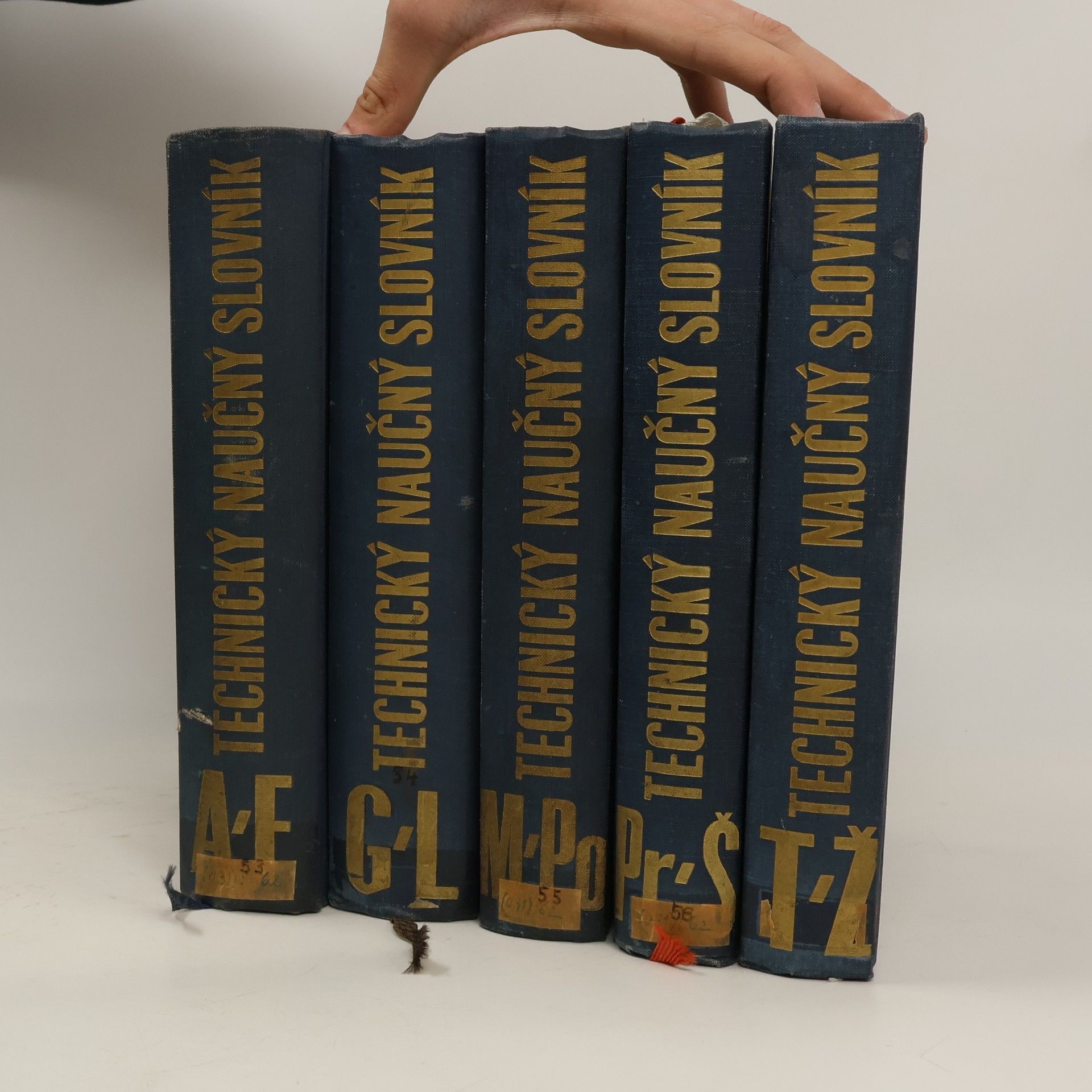 Kolektiv autorů Technický naučný slovník 1.-5. díl