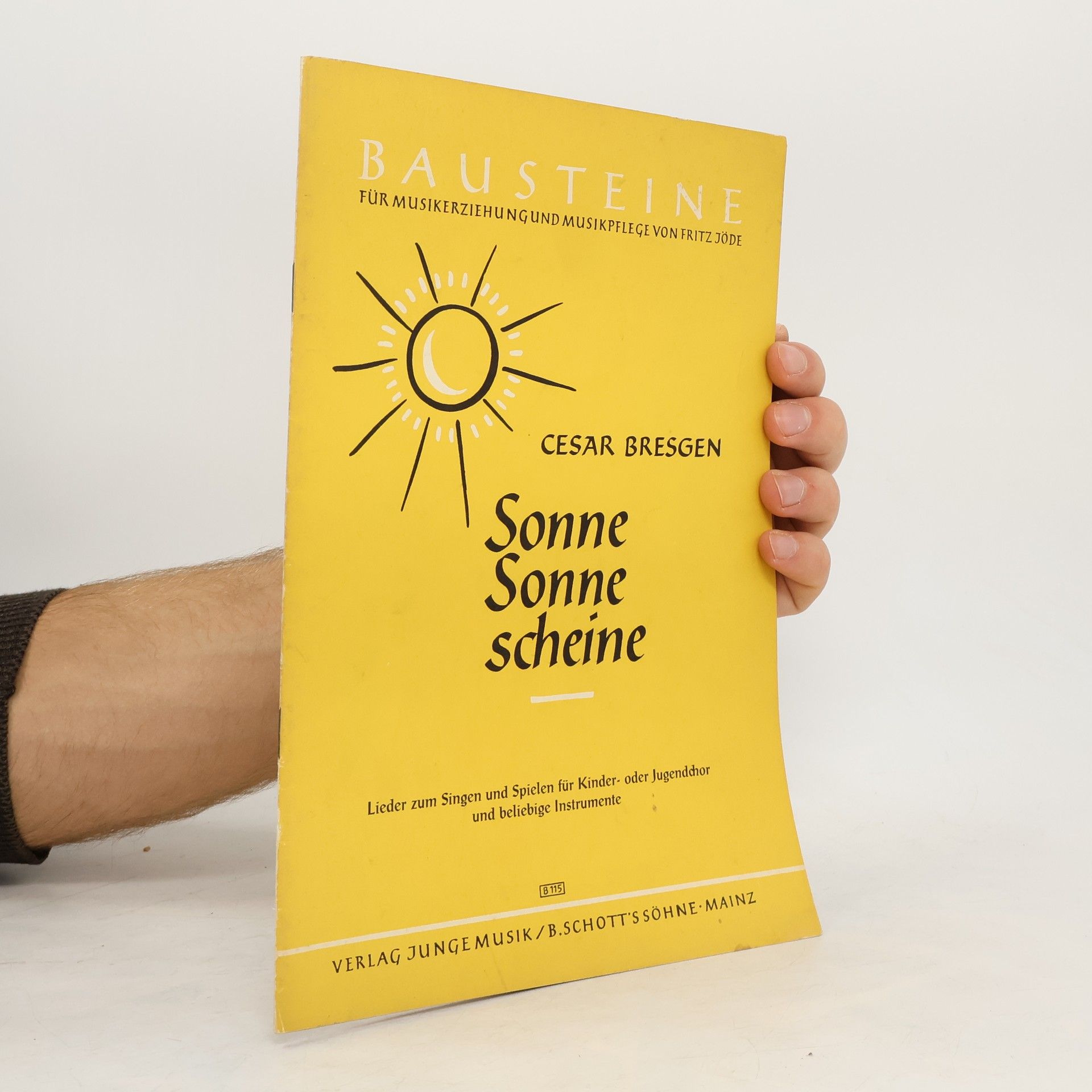Cesar Bresgen Sonne, Sonne scheine