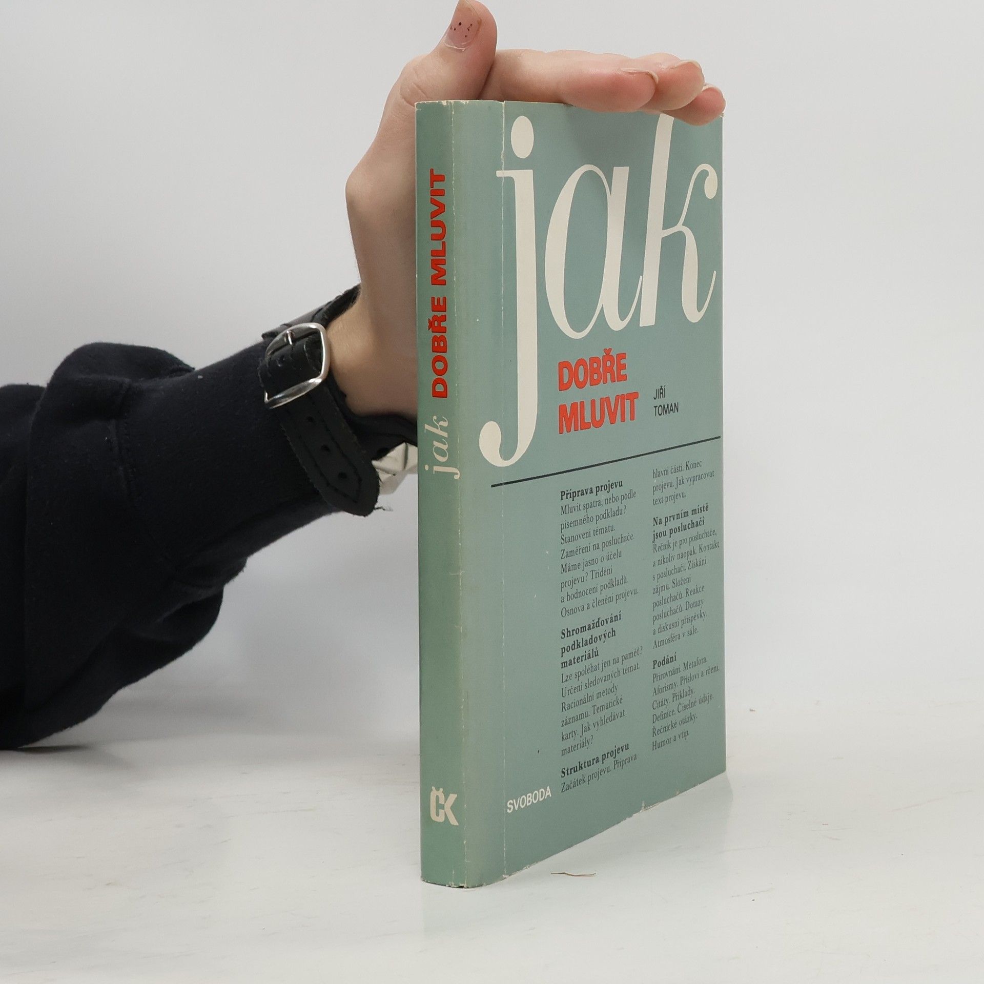 Jiří Toman Jak dobře mluvit