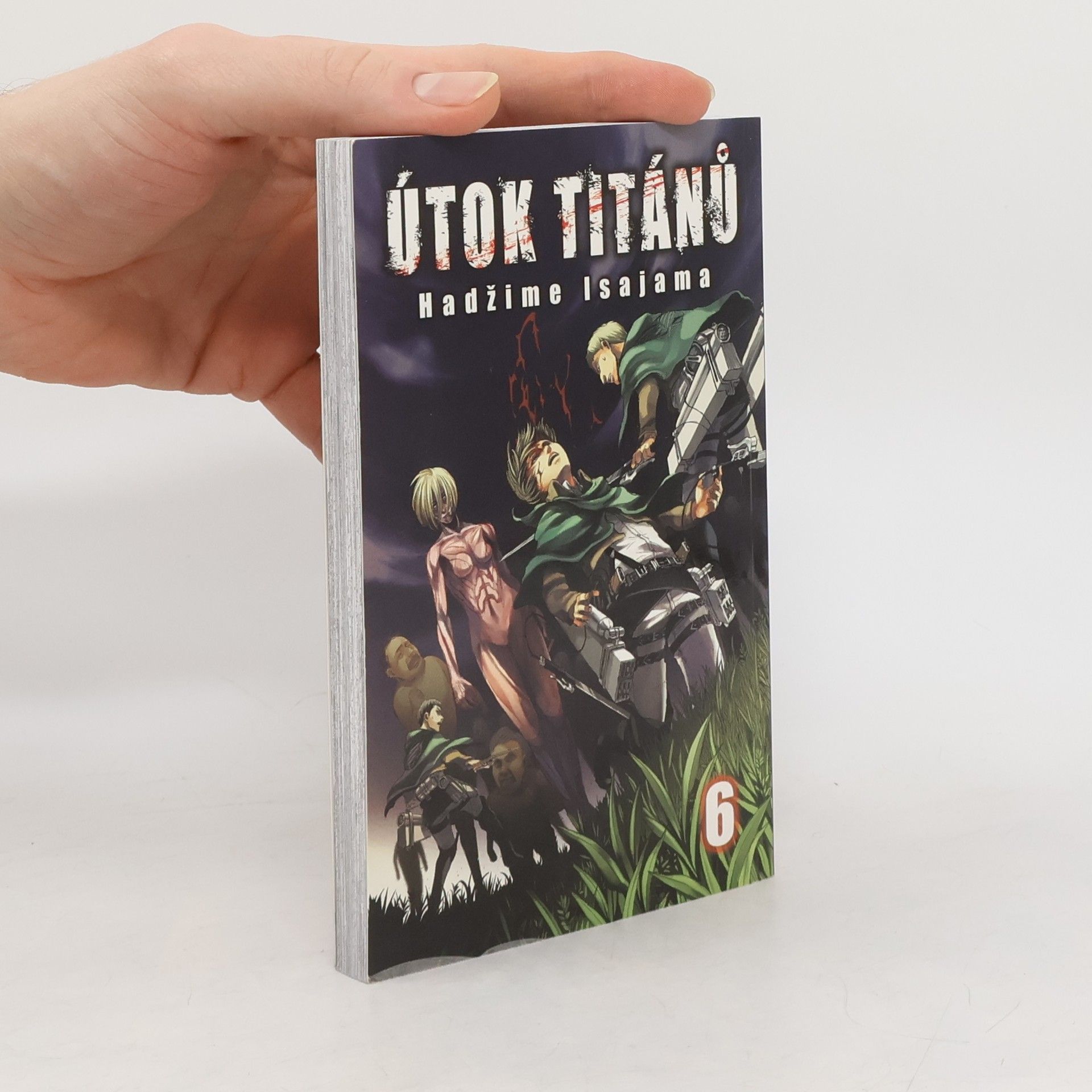 Hadžime Isajama Útok titánů. 6