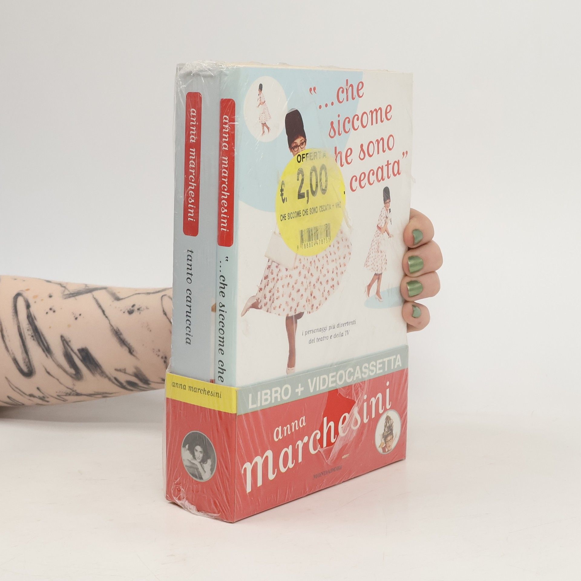 Anna Marchesini "... che siccome che sono cecata"