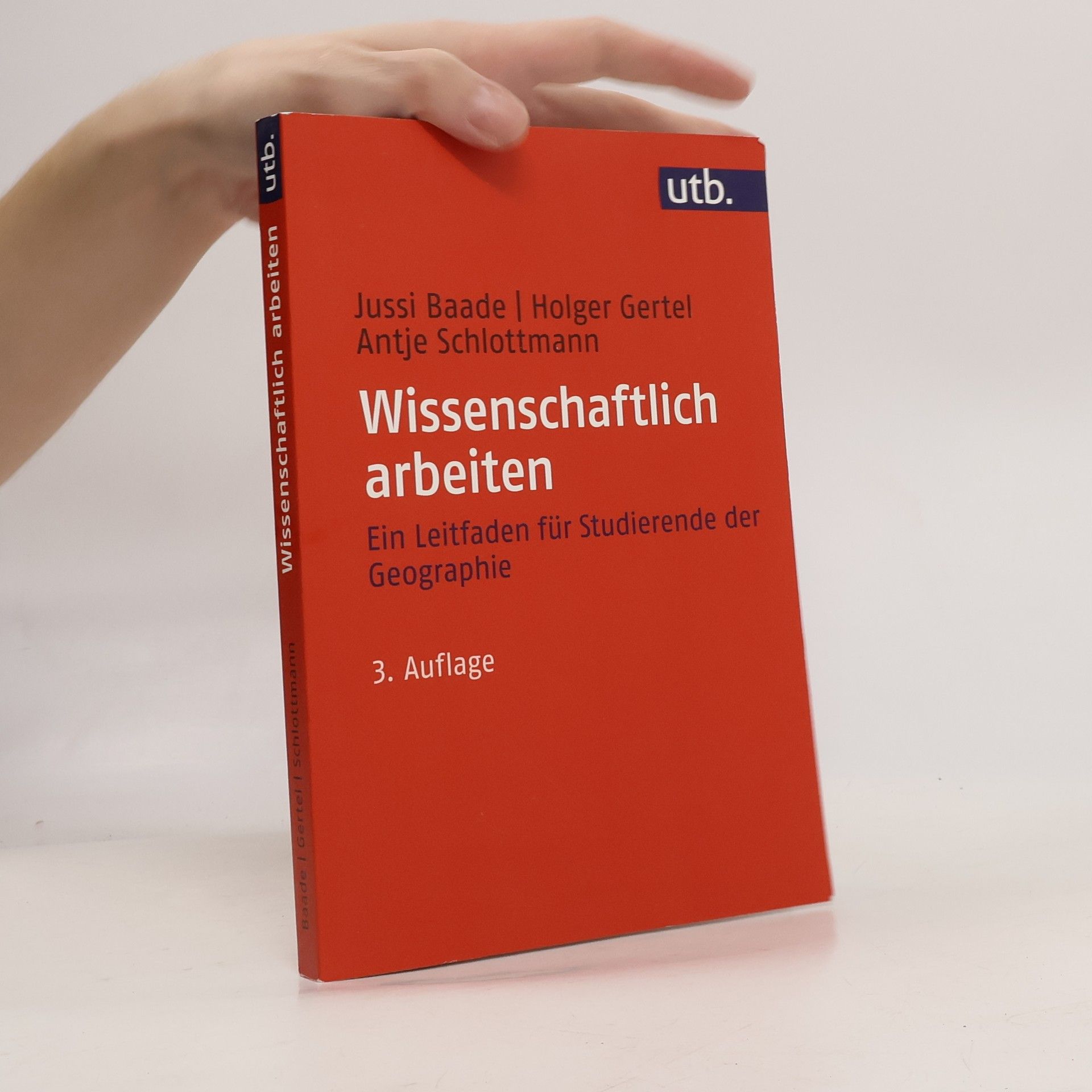 Jussi Baade Wissenschaftlich arbeiten