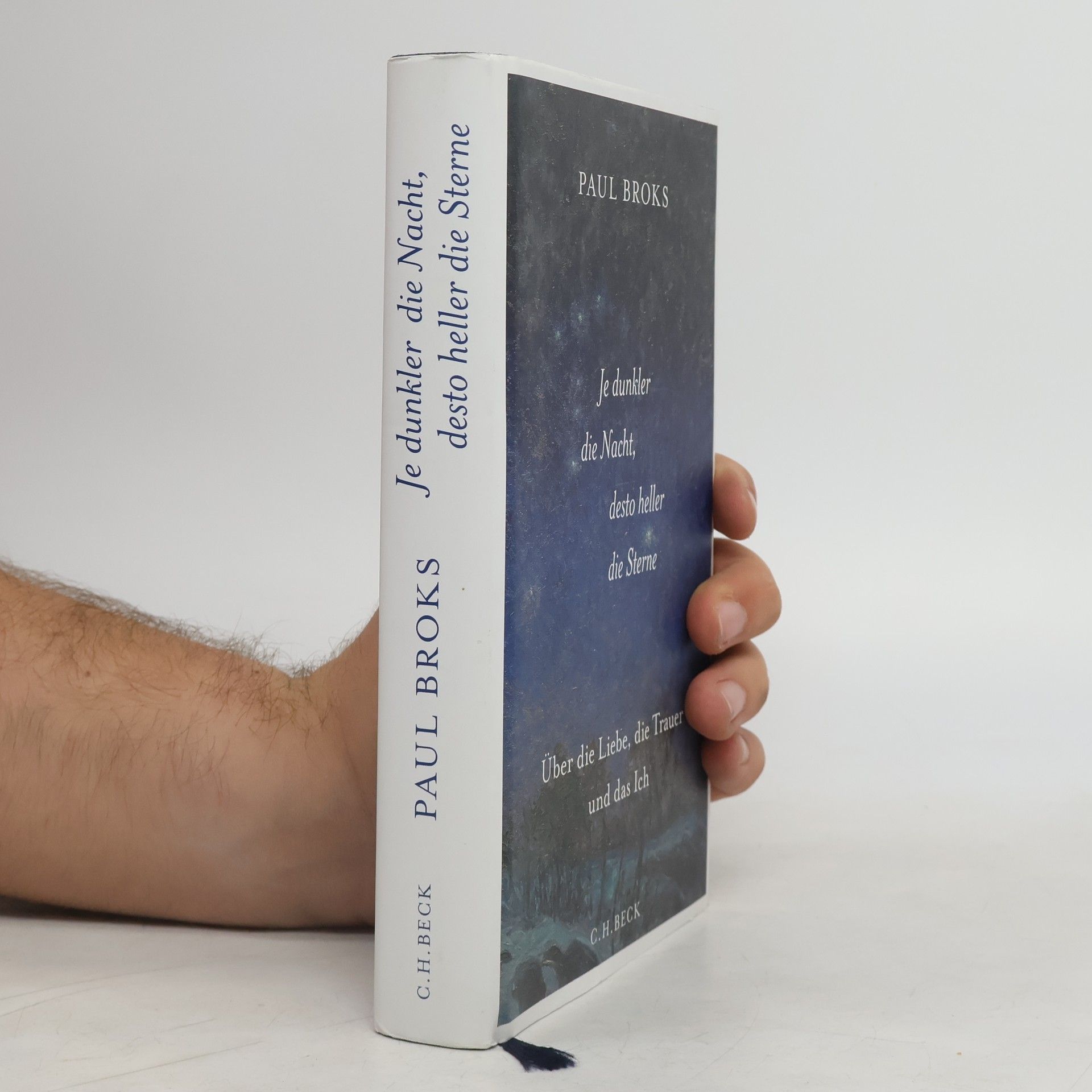 Paul Broks Je dunkler die Nacht, desto heller die Sterne