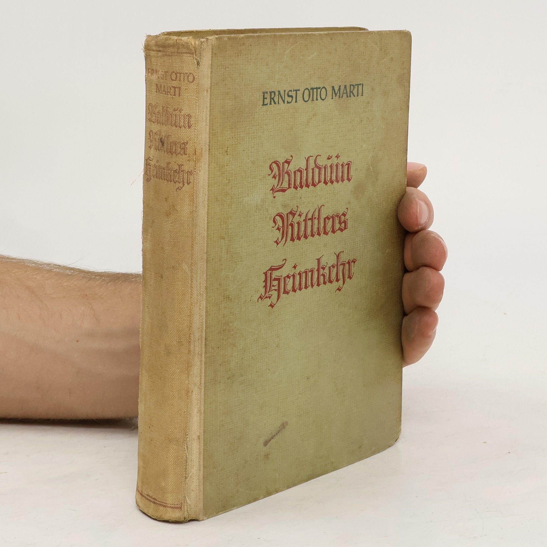 Ernst Otto Marti Balduin Rittlers Heimkehr