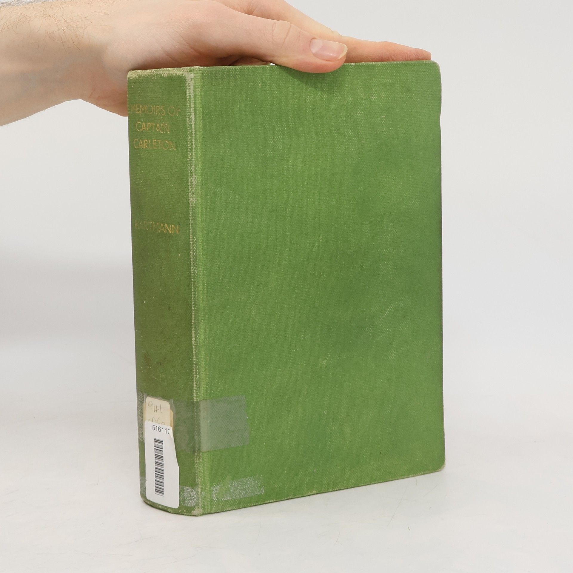 Cyril Hughes Hartmann Memoirs of Captain Carleton