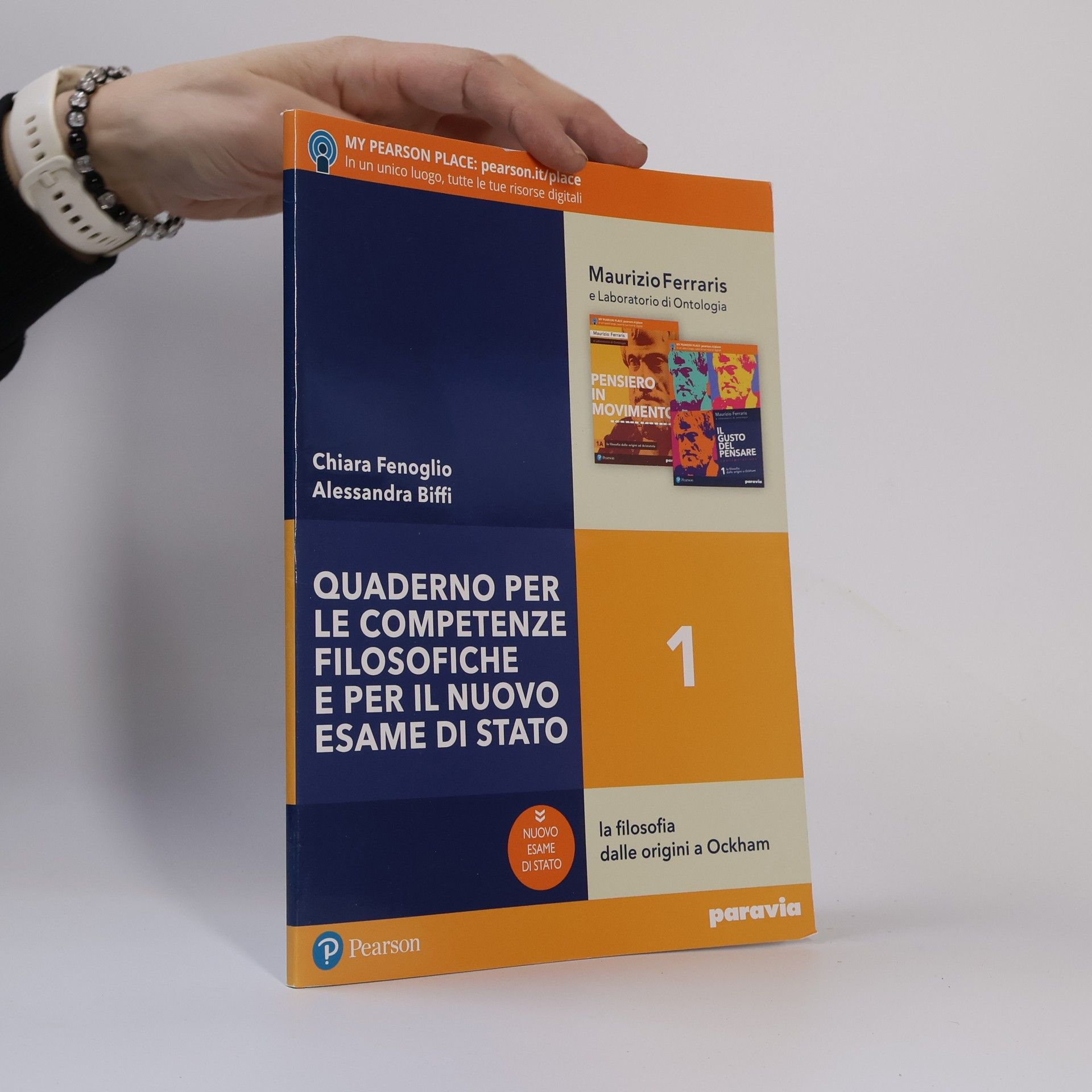 Chiara Fenoglio Quaderno per le competenze filosofiche e per il nuovo esame di stato 1