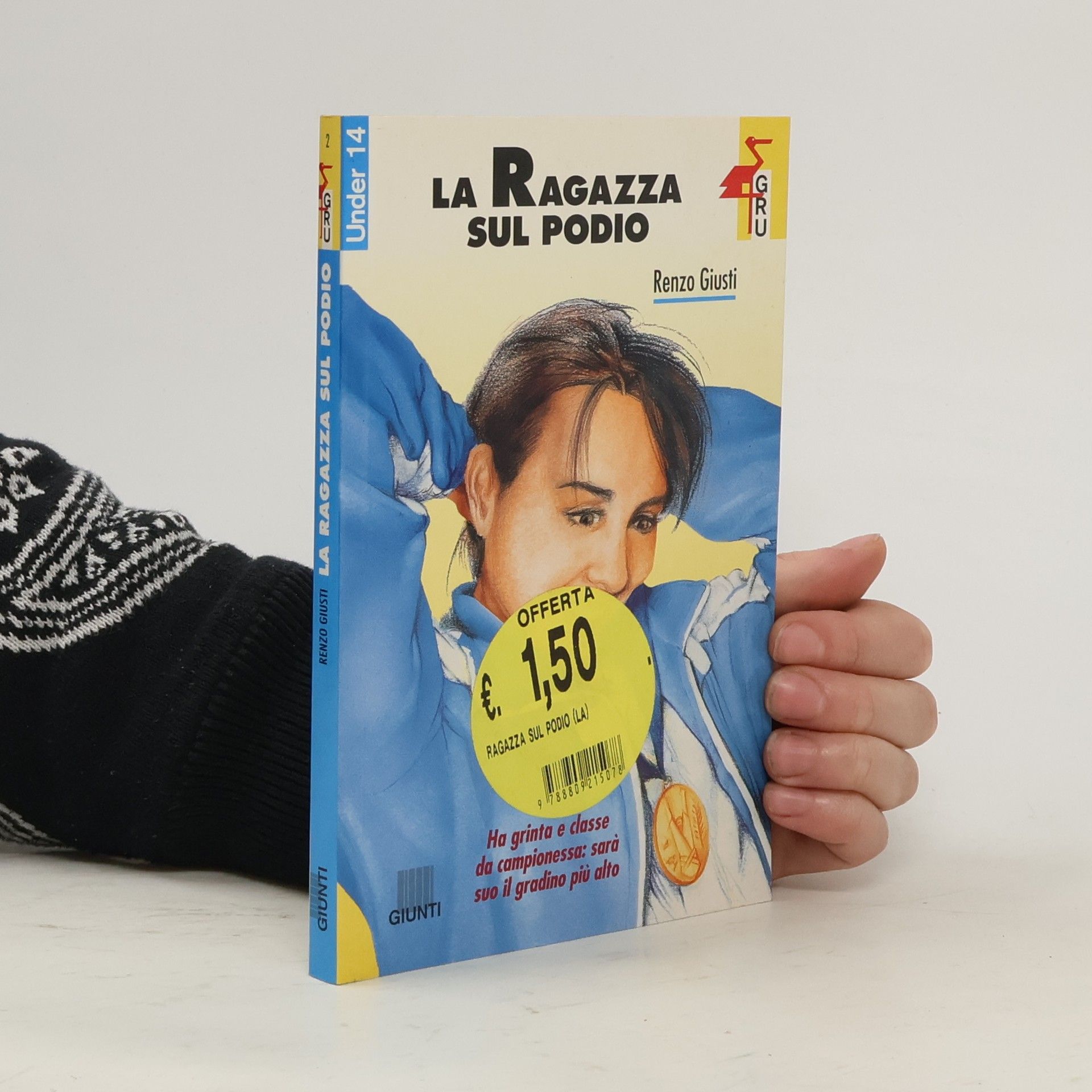 La ragazza sul podio