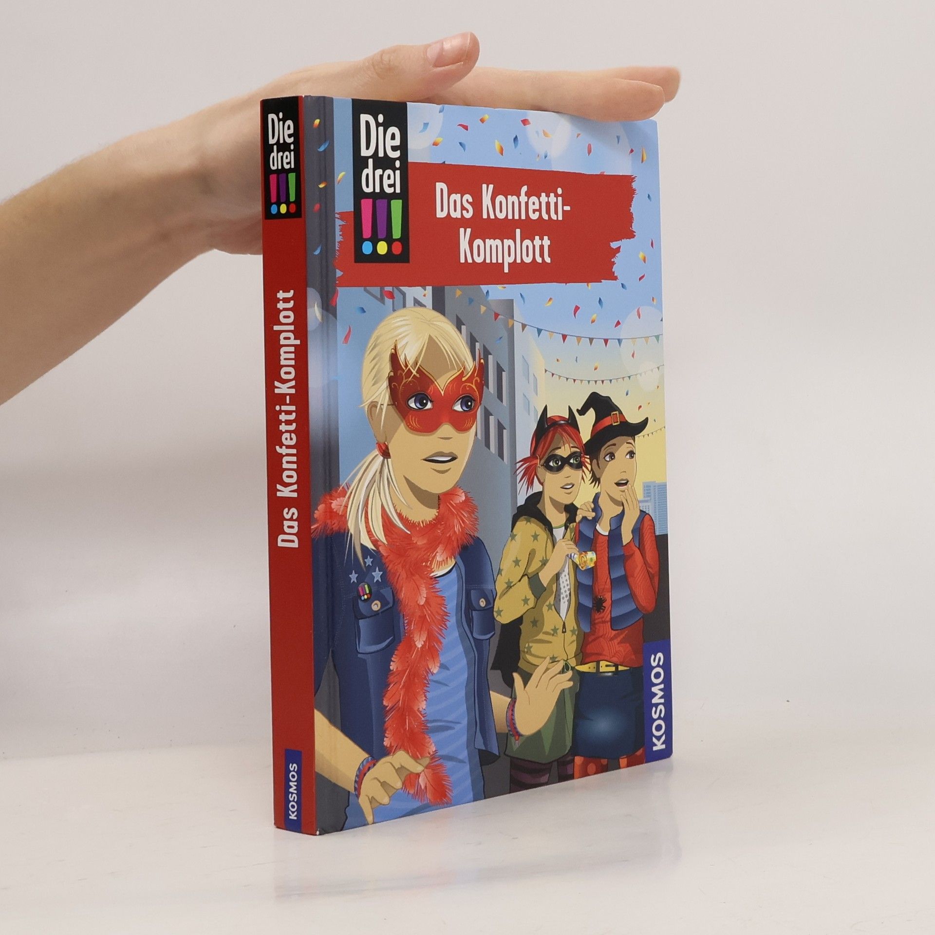 Maja von Vogel Die drei !!! Das Konfetti-Komplott. Band 82