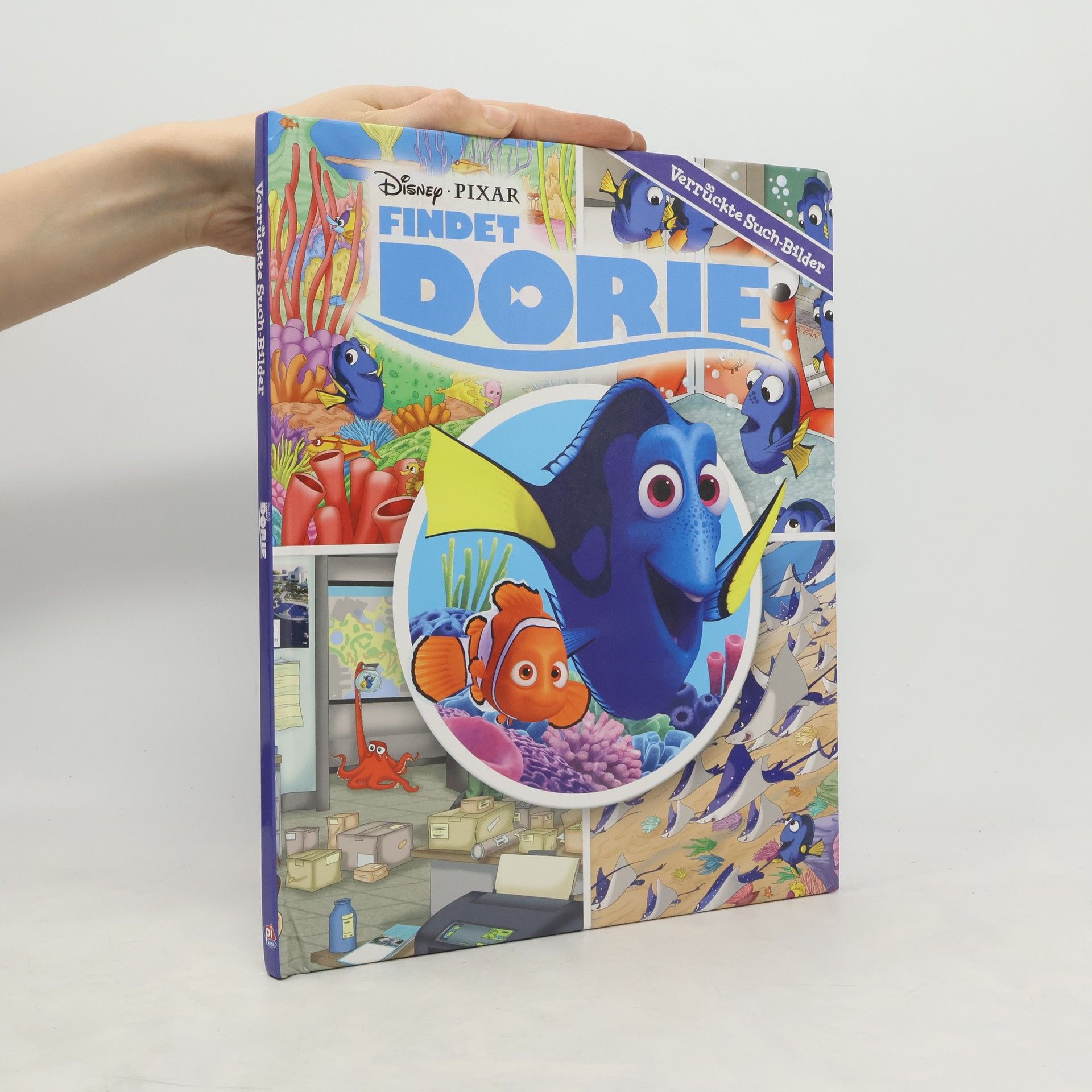 Findet Dorie, verrückte Such-Bilder