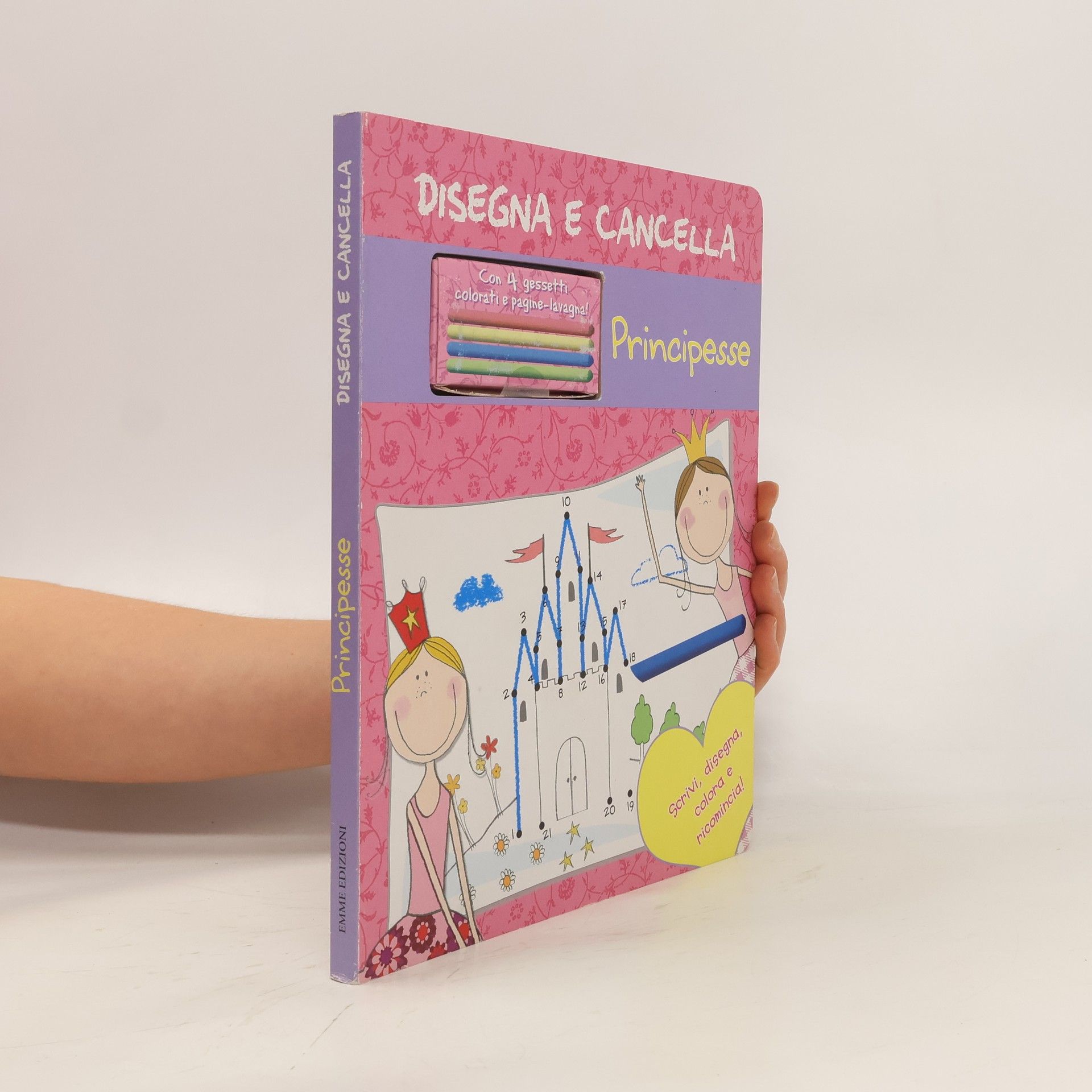 AA.VV. Principesse. Disegna e cancella. Con gadget