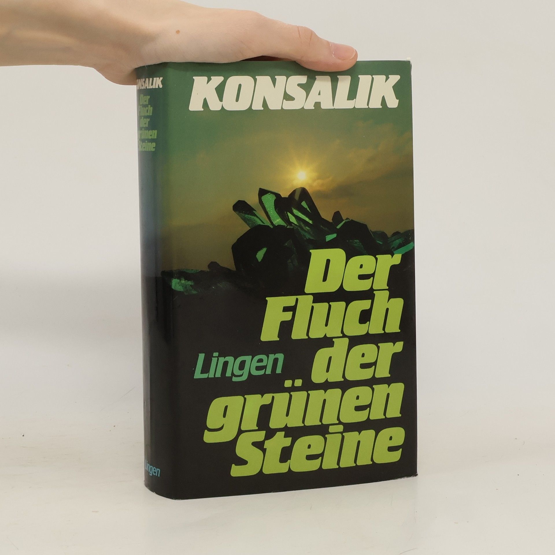 Heinz G. Konsalik Der Fluch der grünen Steine