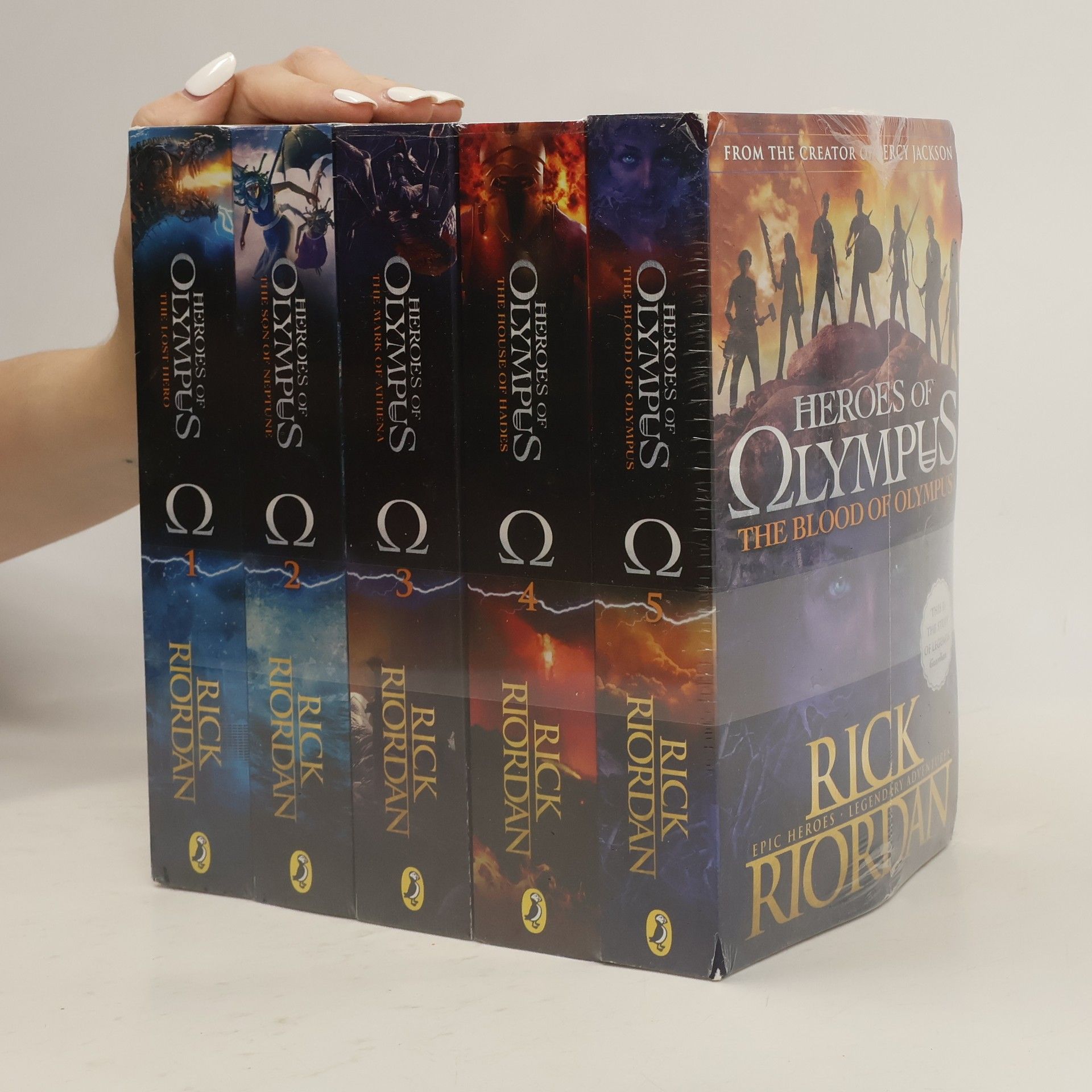 Rick Riordan Heroes of Olympus 1-5
