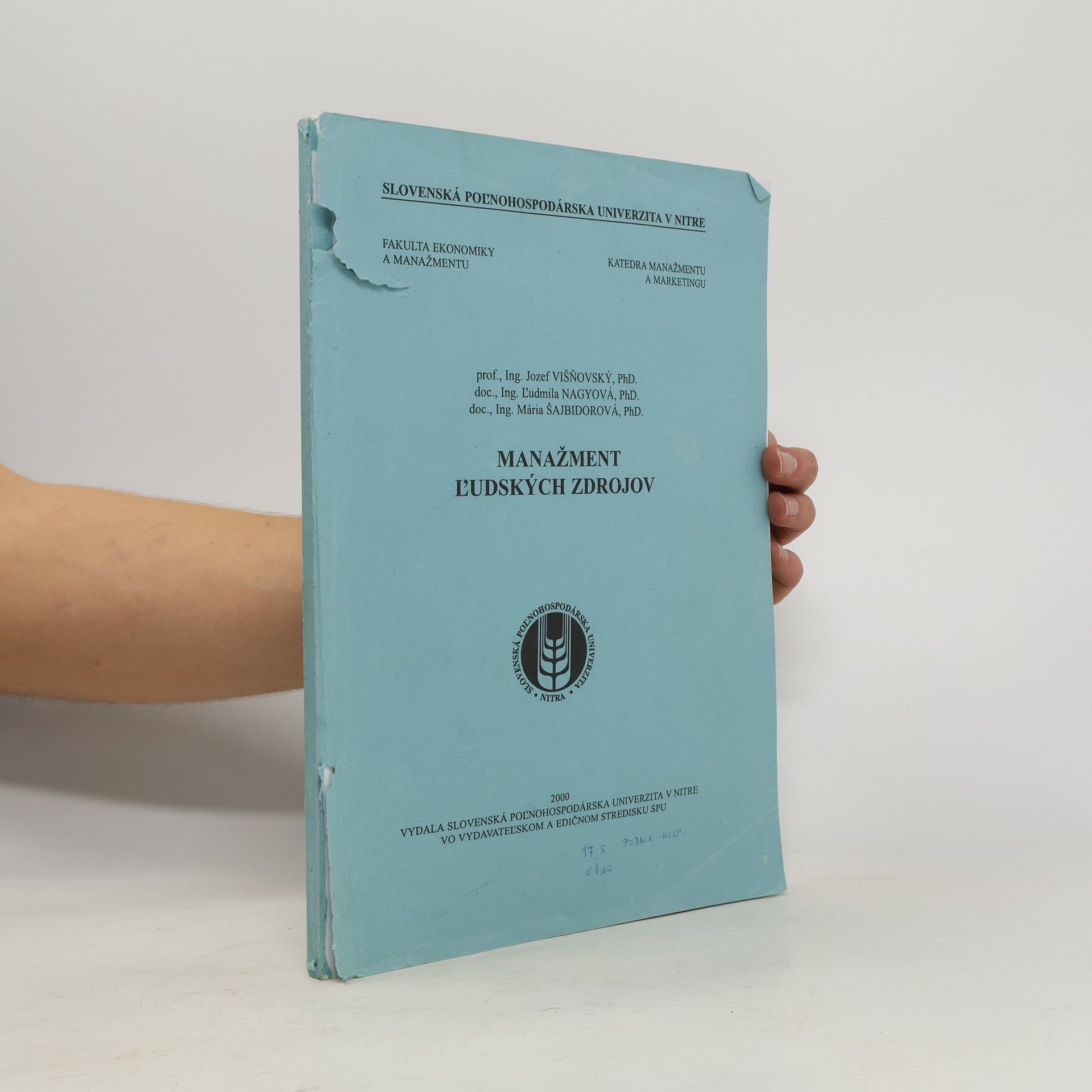 Collectif d'auteurs Manažment ľudských zdrojov