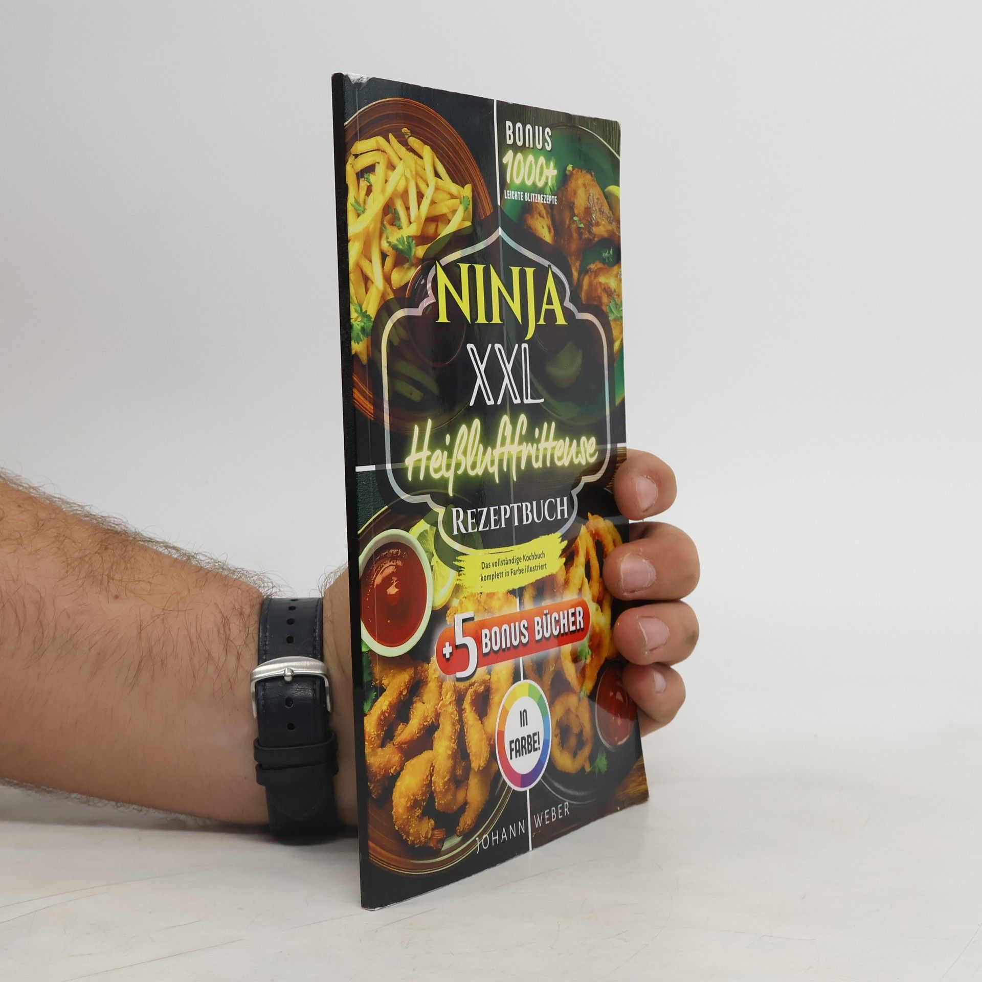 Johann Weber Ninja XXL Heißluftfritteuse Rezeptbuch