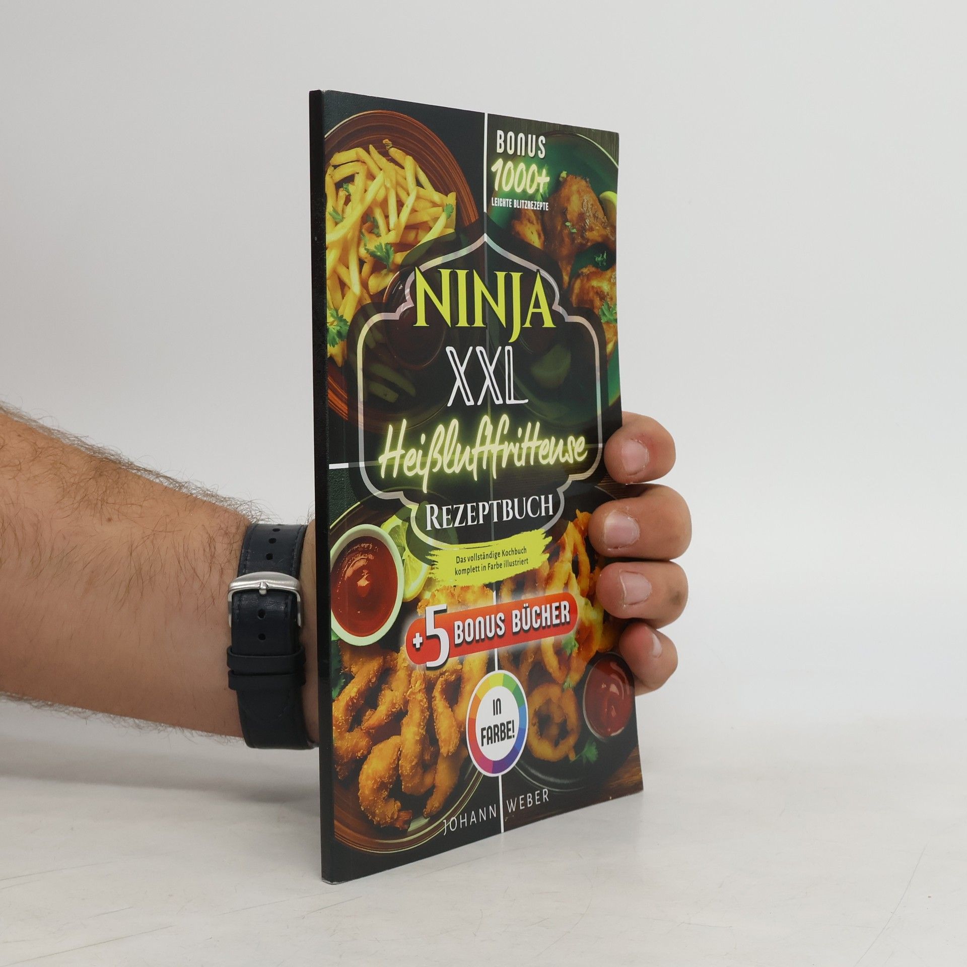 Johann Weber Ninja XXL Heißluftfritteuse Rezeptbuch