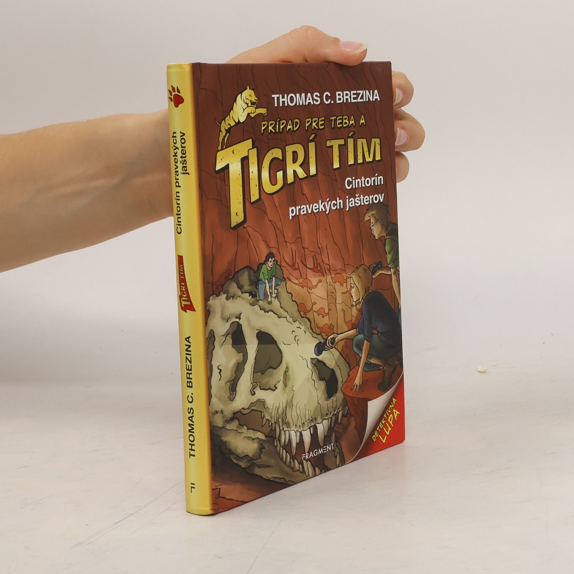 Thomas Brezina Prípad pre teba a Tygrí tým. Cintorín pravekých jaštěrov