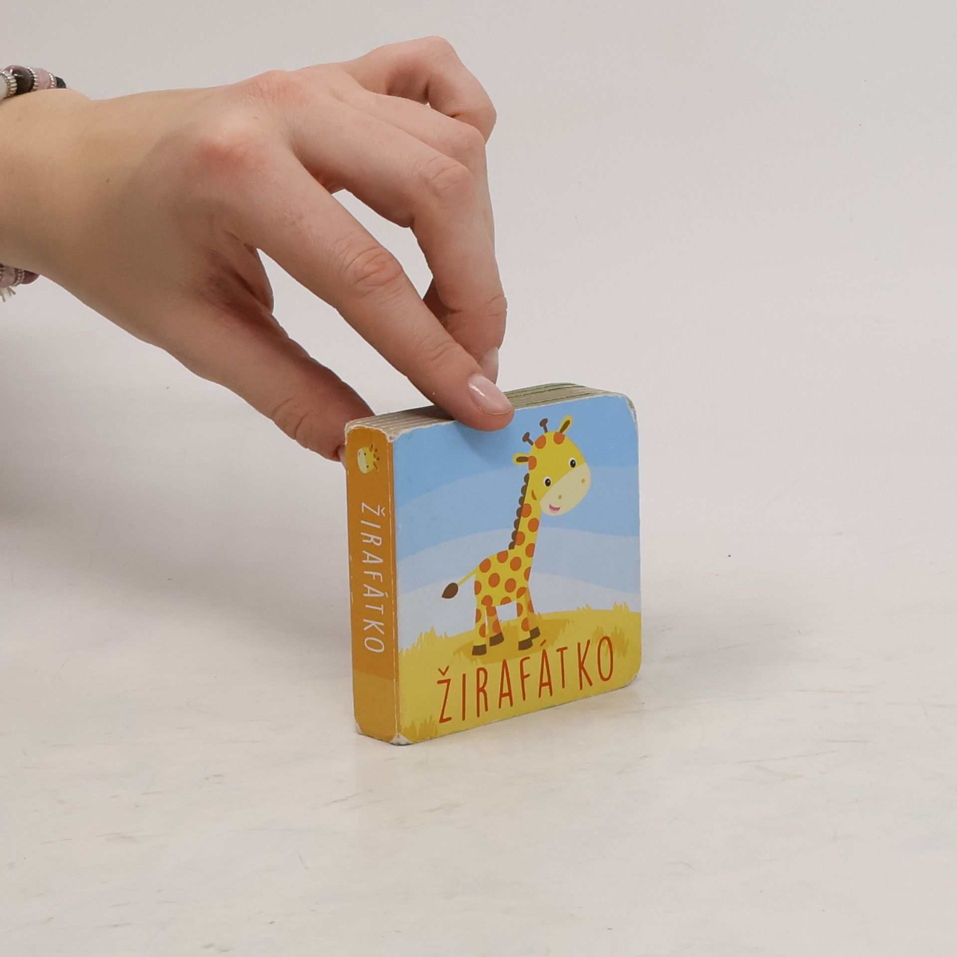 Ježek, Kachna, Žirafa, Tygr (4 svazky obrázkových leporel)