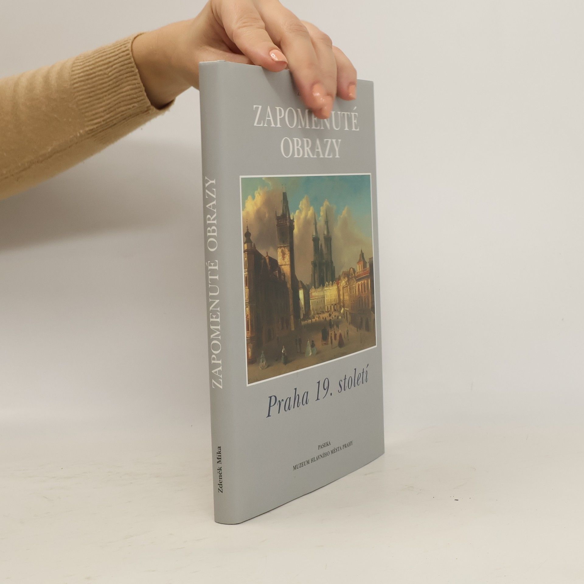 Zdeněk Míka Zapomenuté obrazy. Praha 19. století