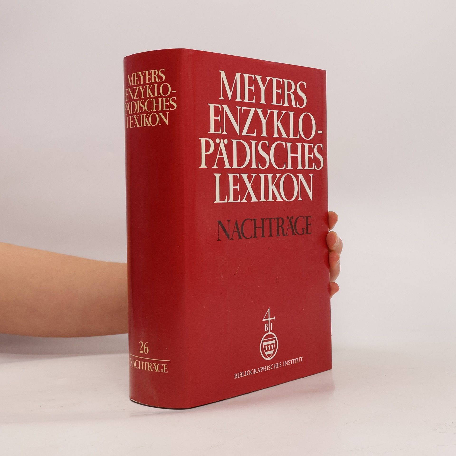 Kolektív autorov Meyers Enzyklopädisches Lexikon. Nachträge