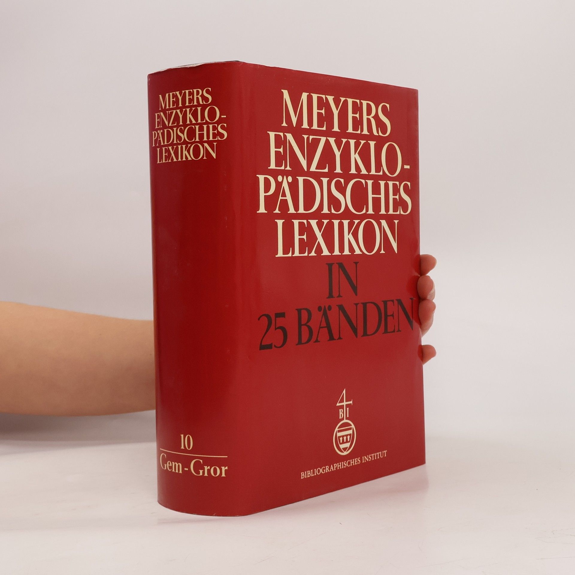 Collectif d'auteurs Meyers enzyklopädisches lexikon in 25 Bänden. Band 10. Gem-Gror