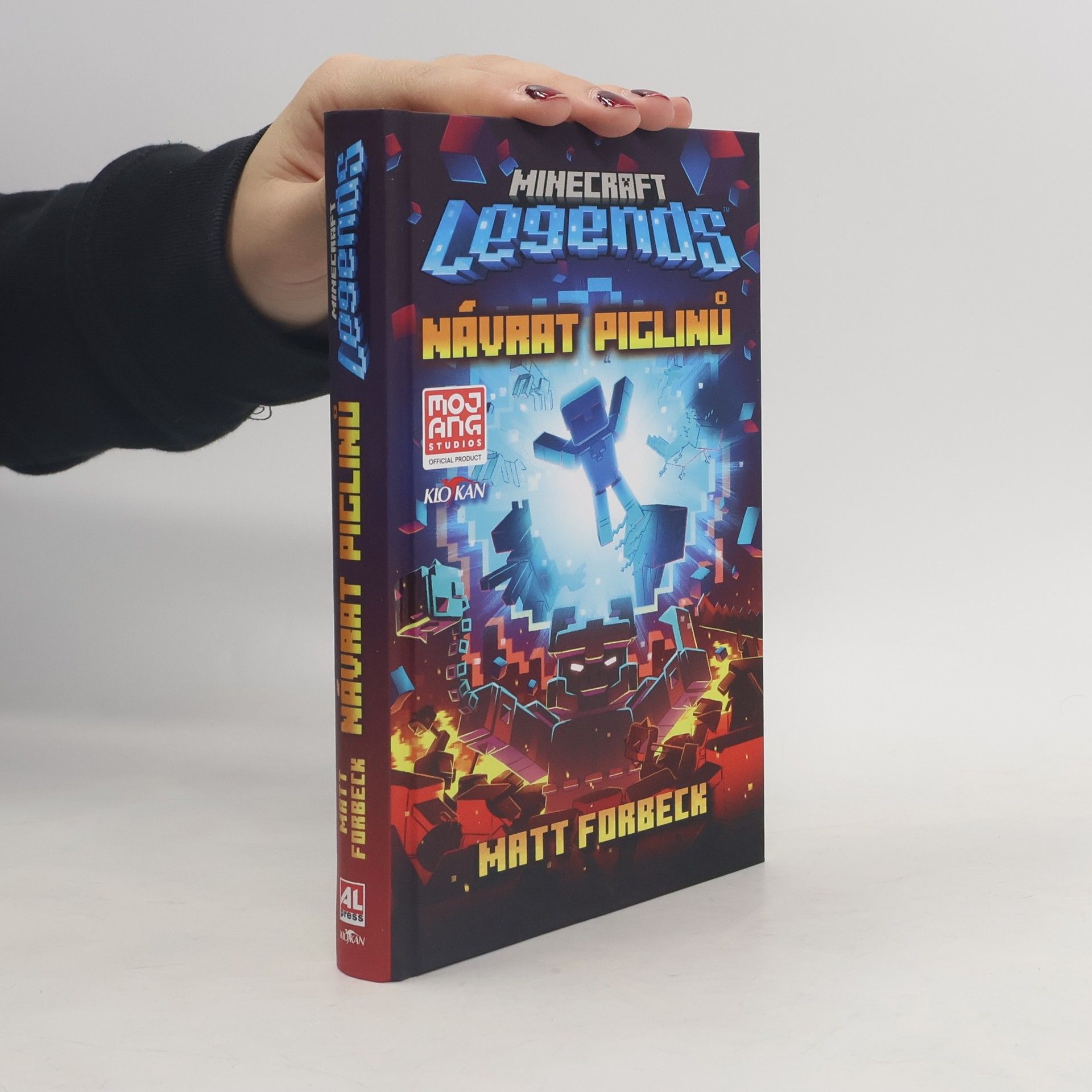 Matt Forbeck Minecraft Legends. Návrat Piglinů