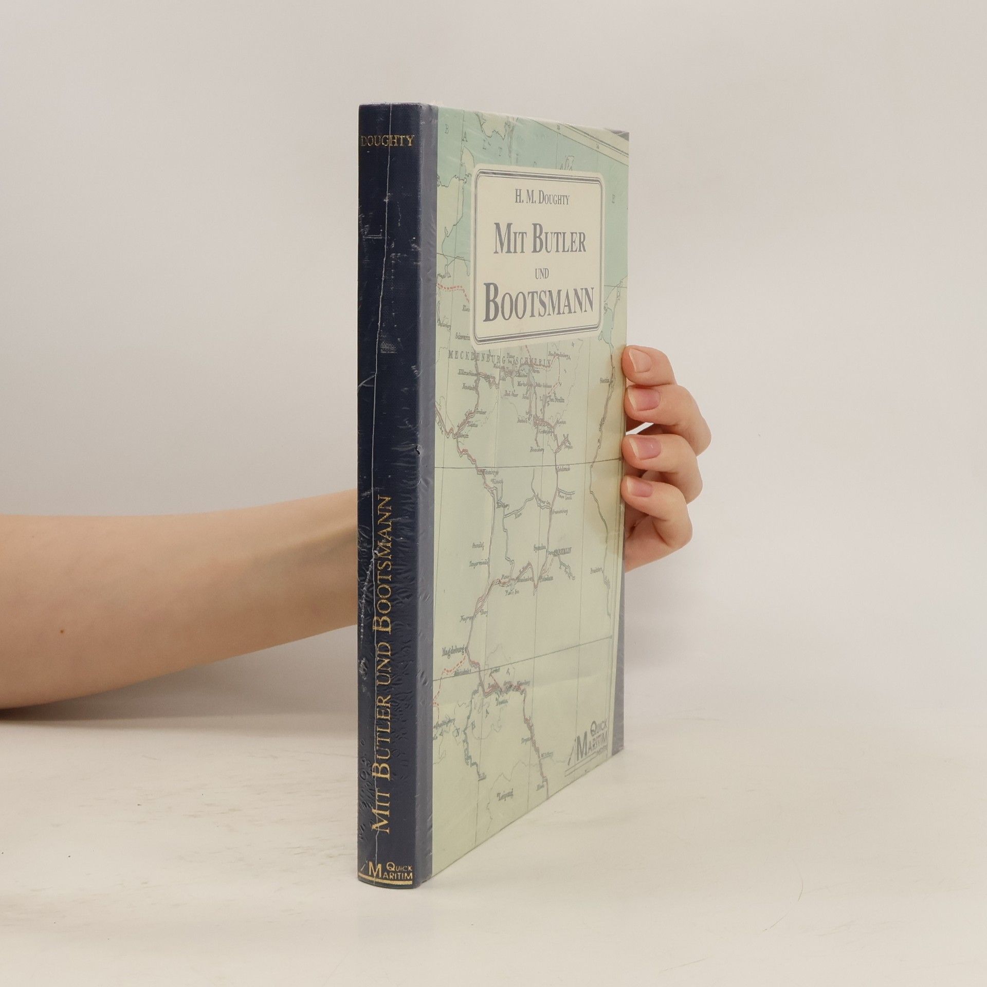H. M. Doughty Mit Butler und Bootsmann