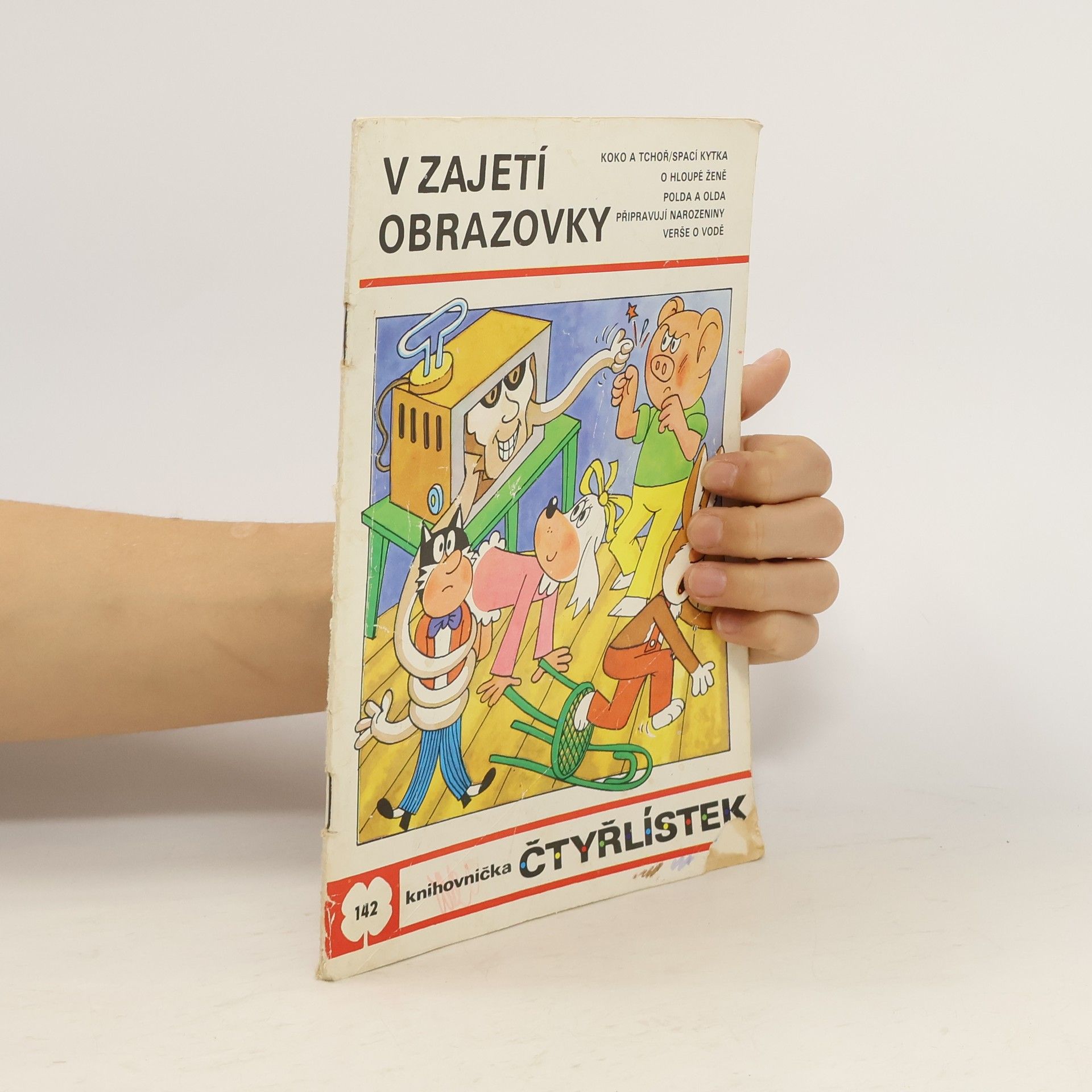 Autorenkollektiv Čtyřlístek 142. V zajetí obrazovky