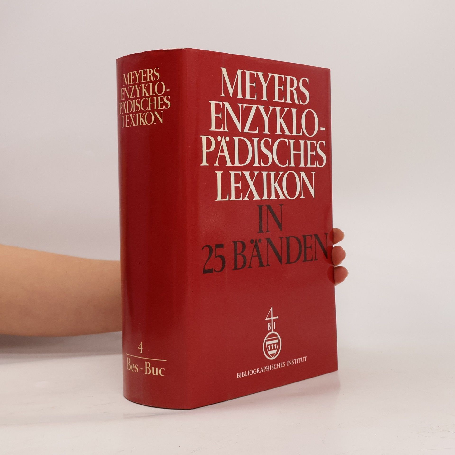 Autores varios Meyers enzyklopädisches Lexikon 4. Bes-Buc