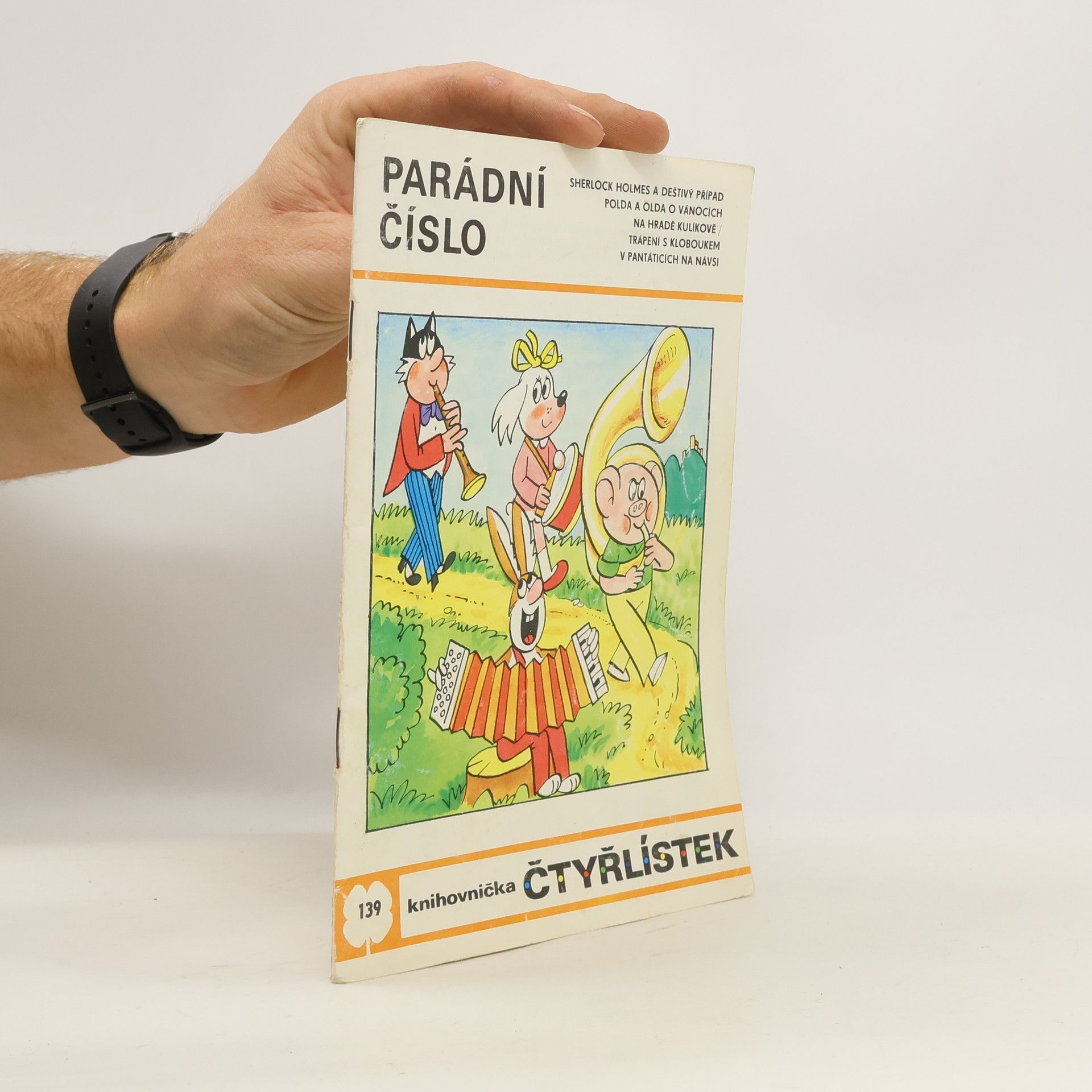 Kolektiv autorů Čtyřlístek 139. Parádní číslo