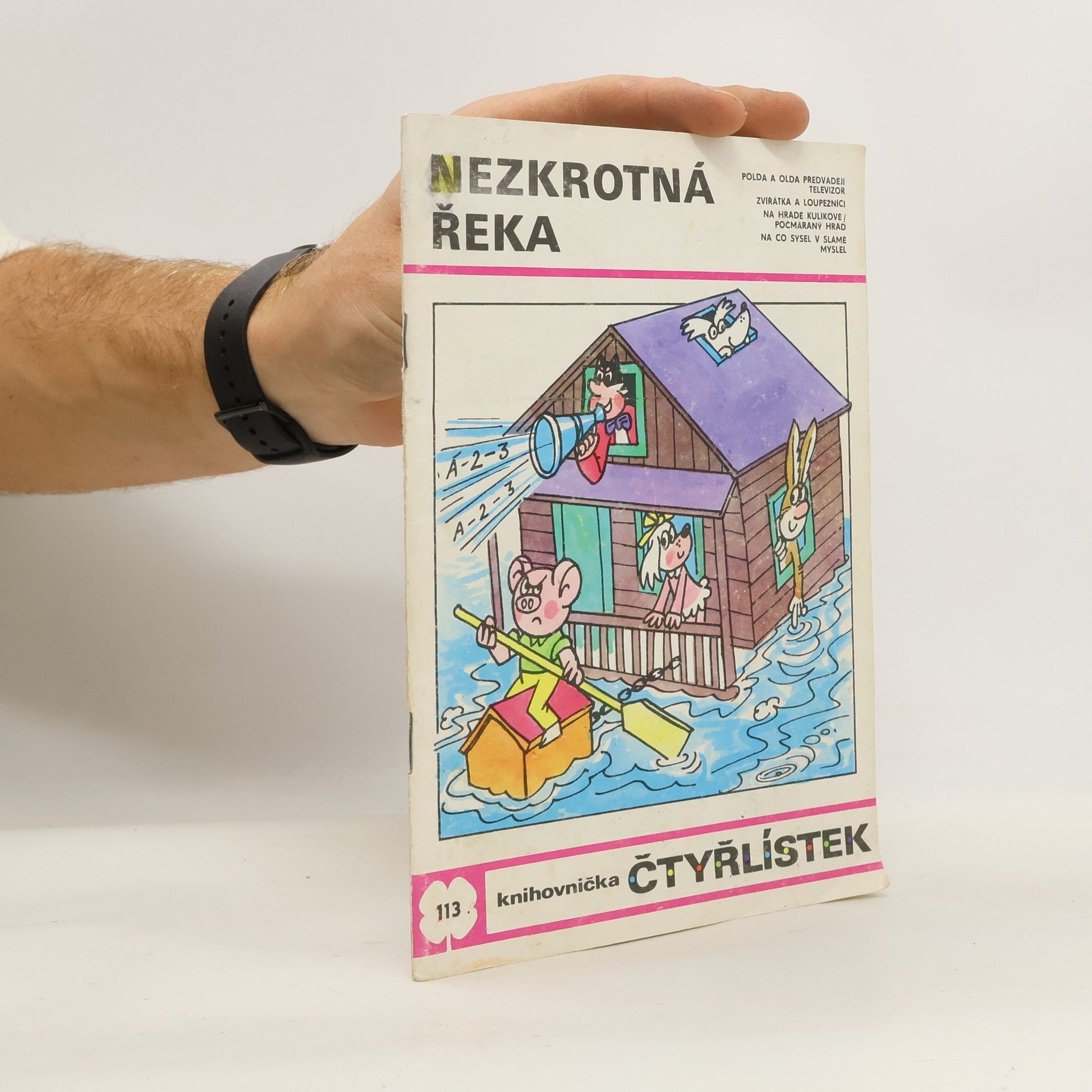 Jaroslav Němeček Čtyřlístek 113. Nezkrotná řeka