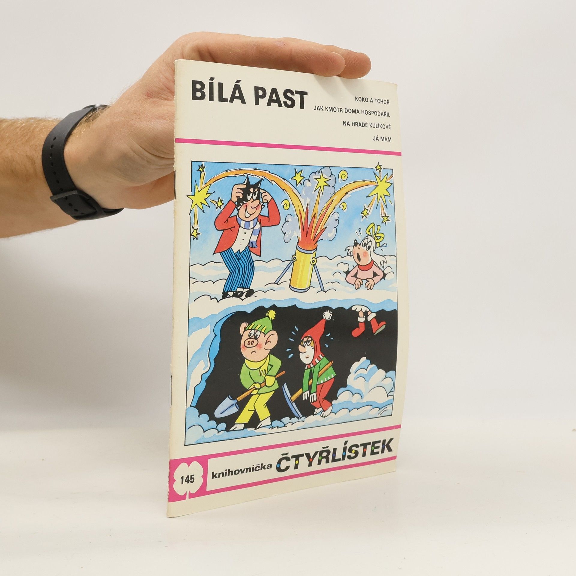 Jaroslav Němeček Čtyřlístek 145. Bílá past