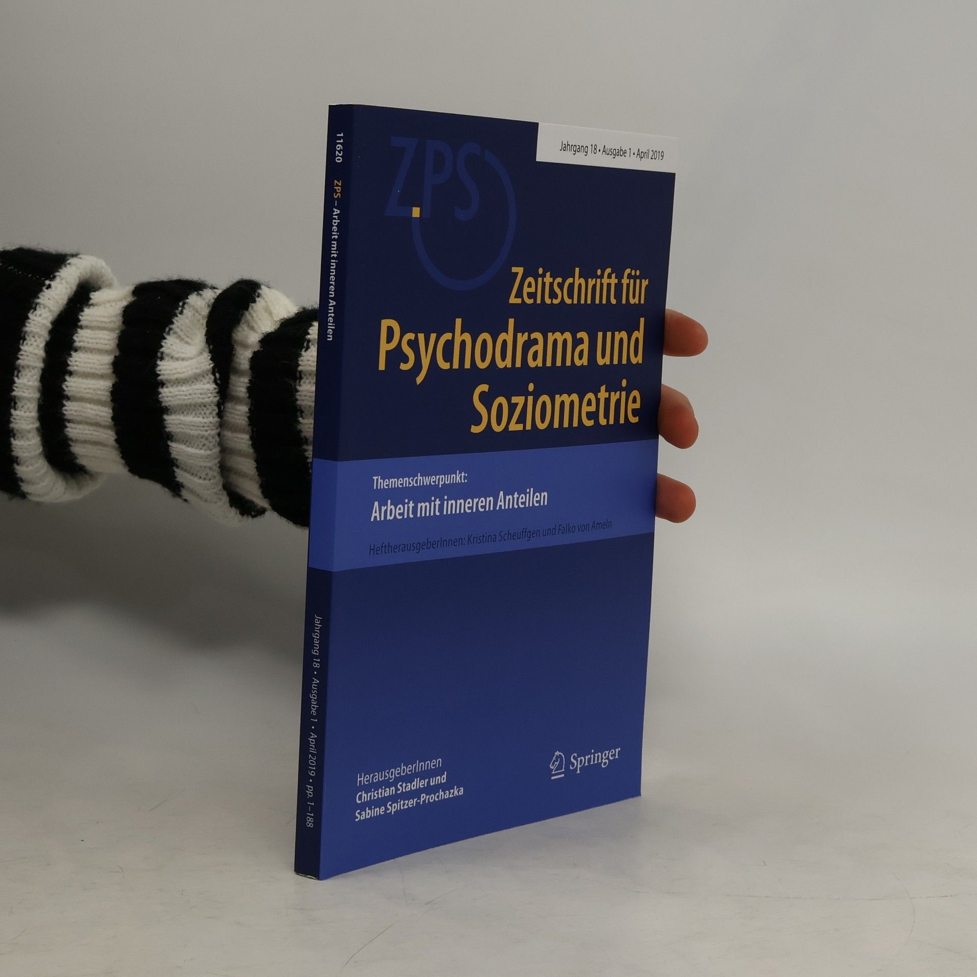 Christian Stadler Zeitschrift für Psychodrama und Soziometrie 1/2019: Arbeit mit inneren Anteilen