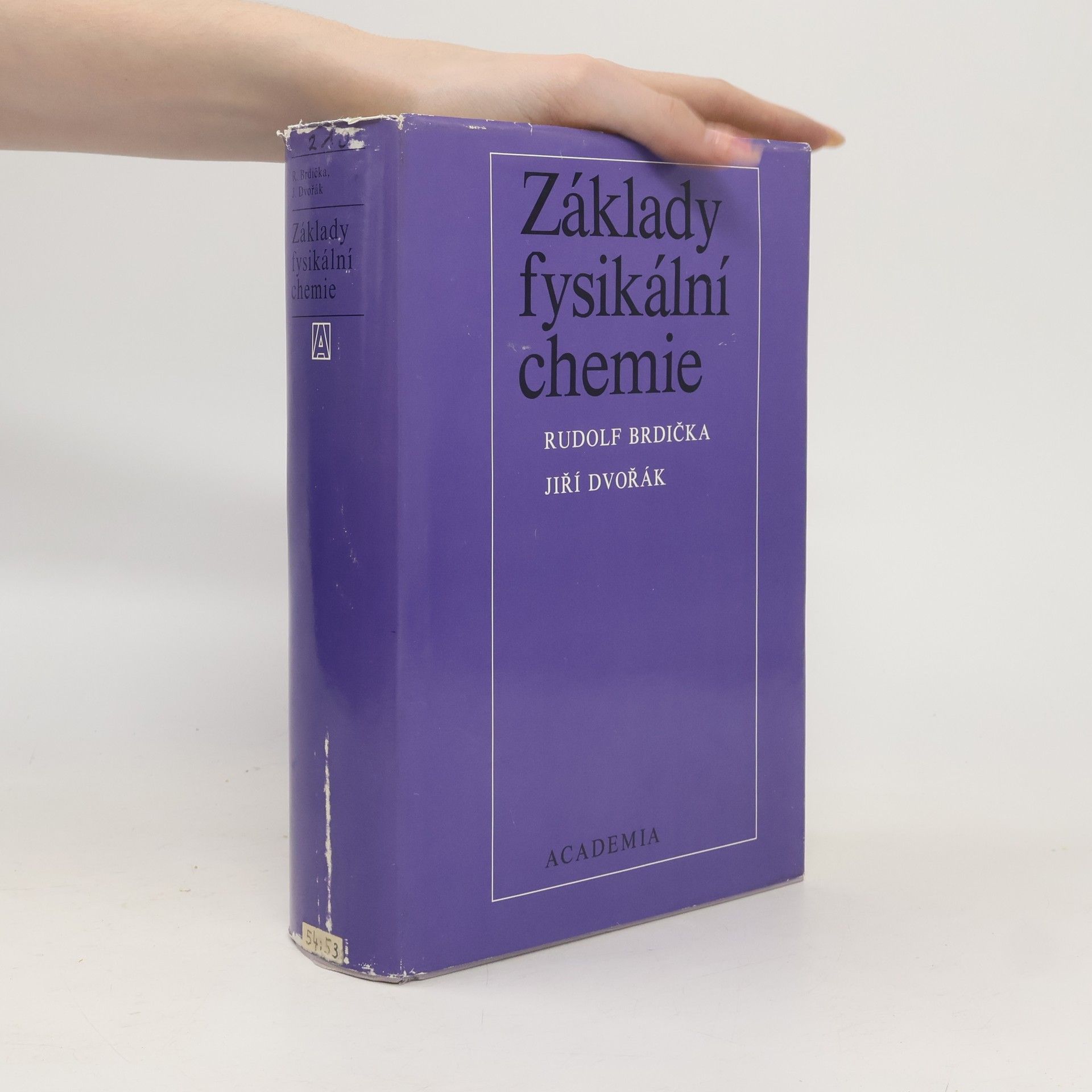Jiří Dvořák Základy fysikální chemie