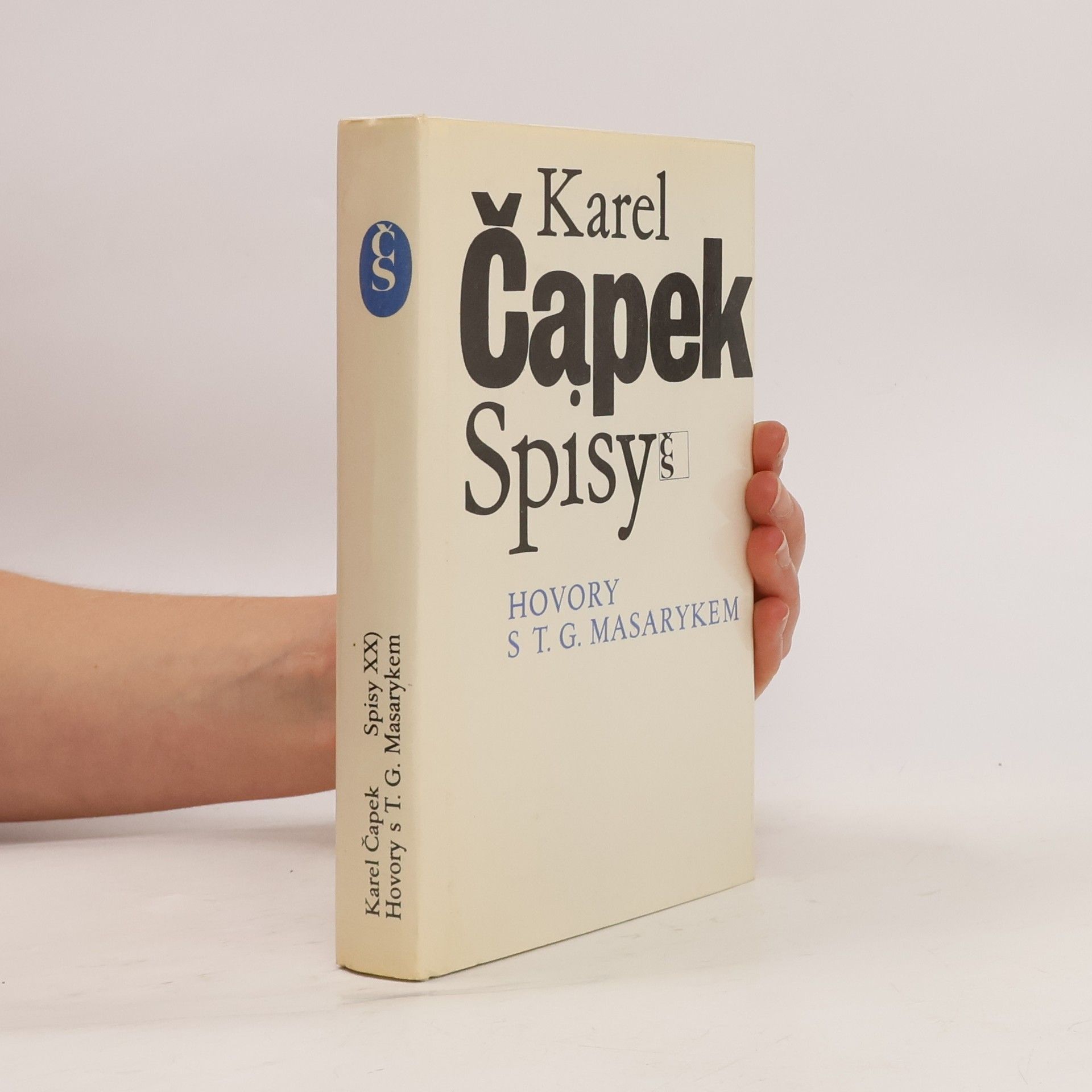 Karel Čapek Hovory s T. G. Masarykem