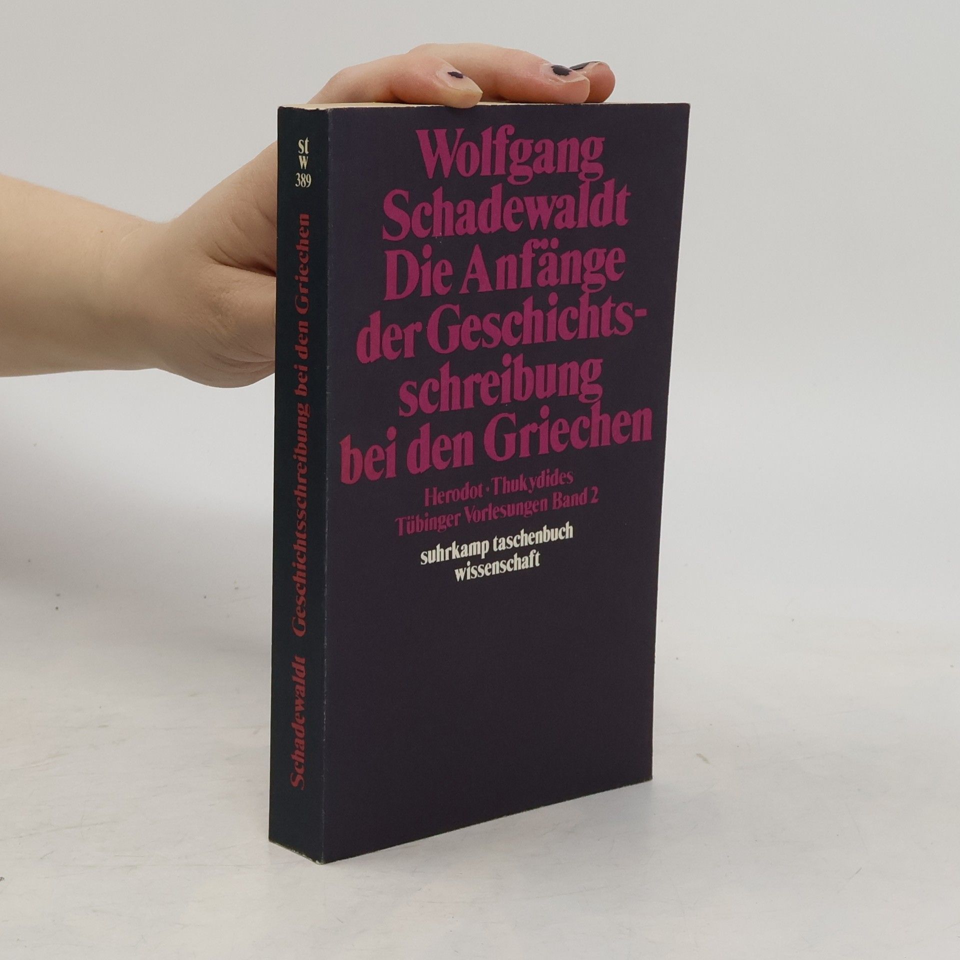 Die Anfänge der Geschichtsschreibung bei den Griechen