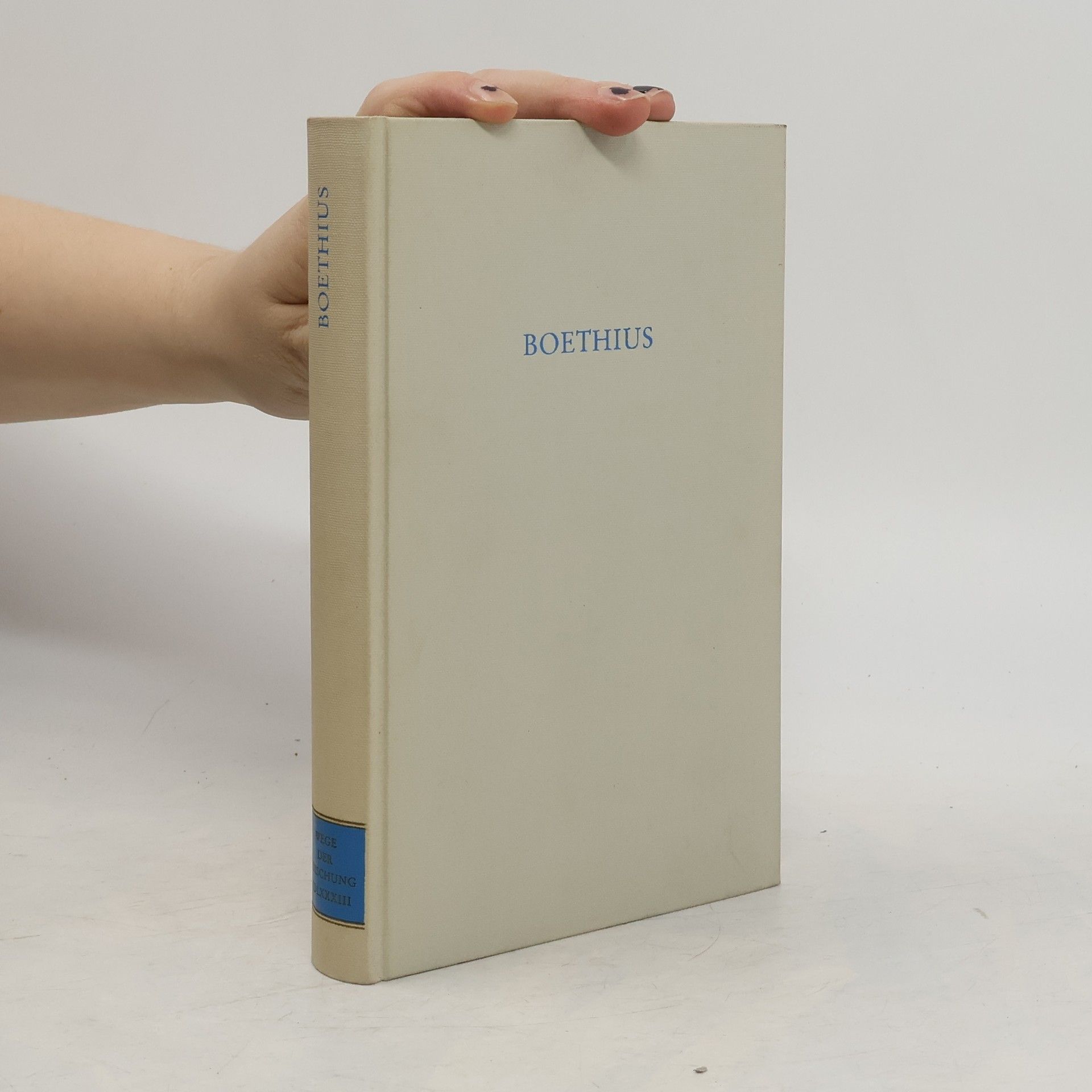 Manfred Fuhrmann Boethius