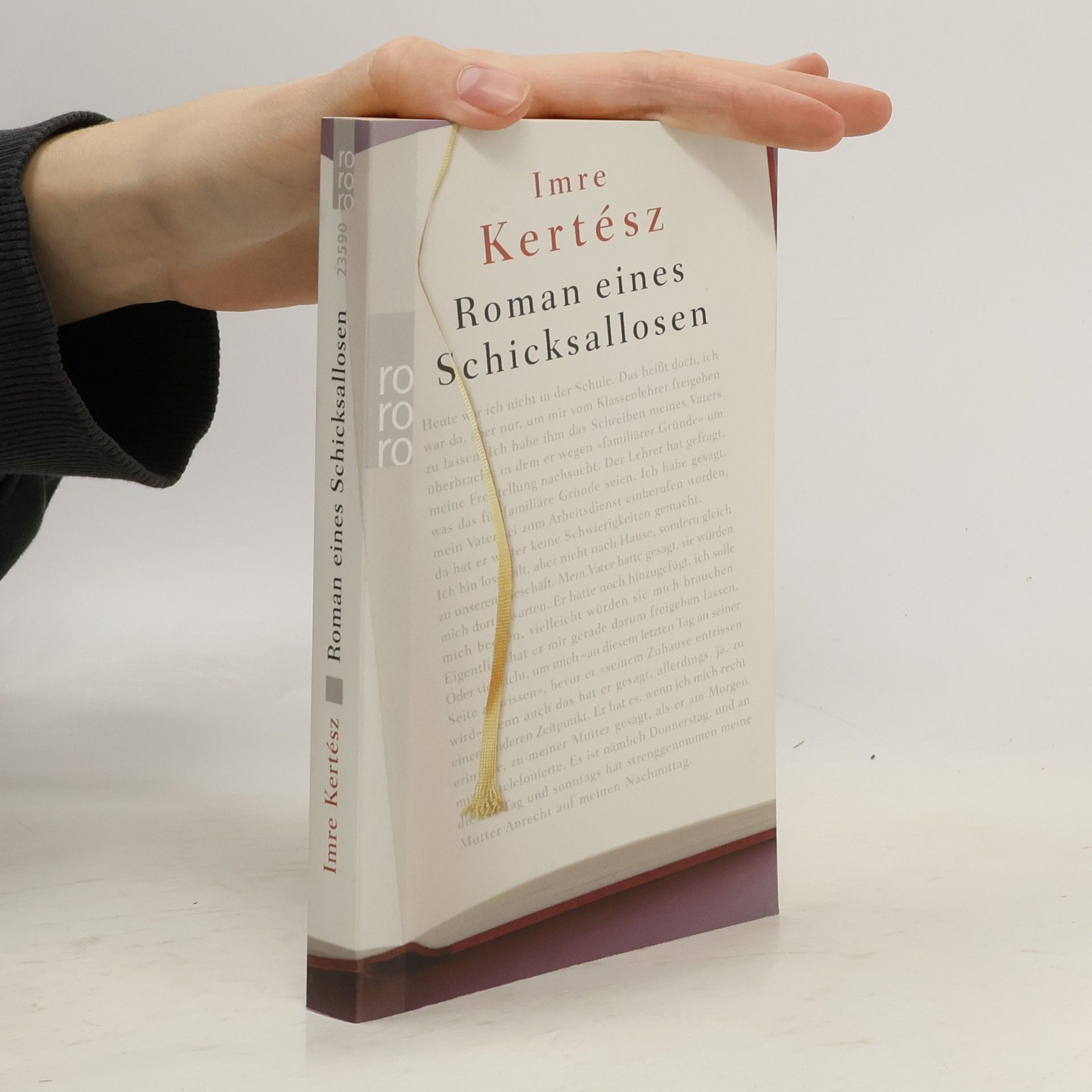 Imre Kertész Roman eines Schicksallosen