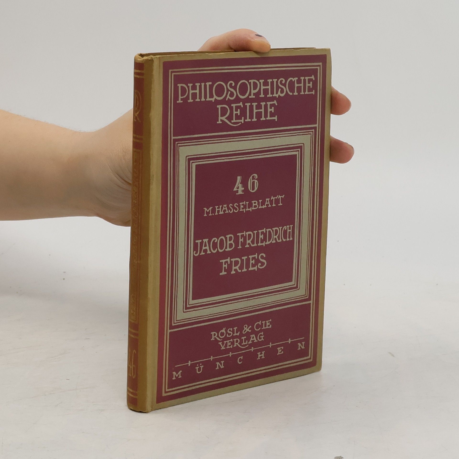 Hasselblatt Meinhard *. Philosophische Reihe